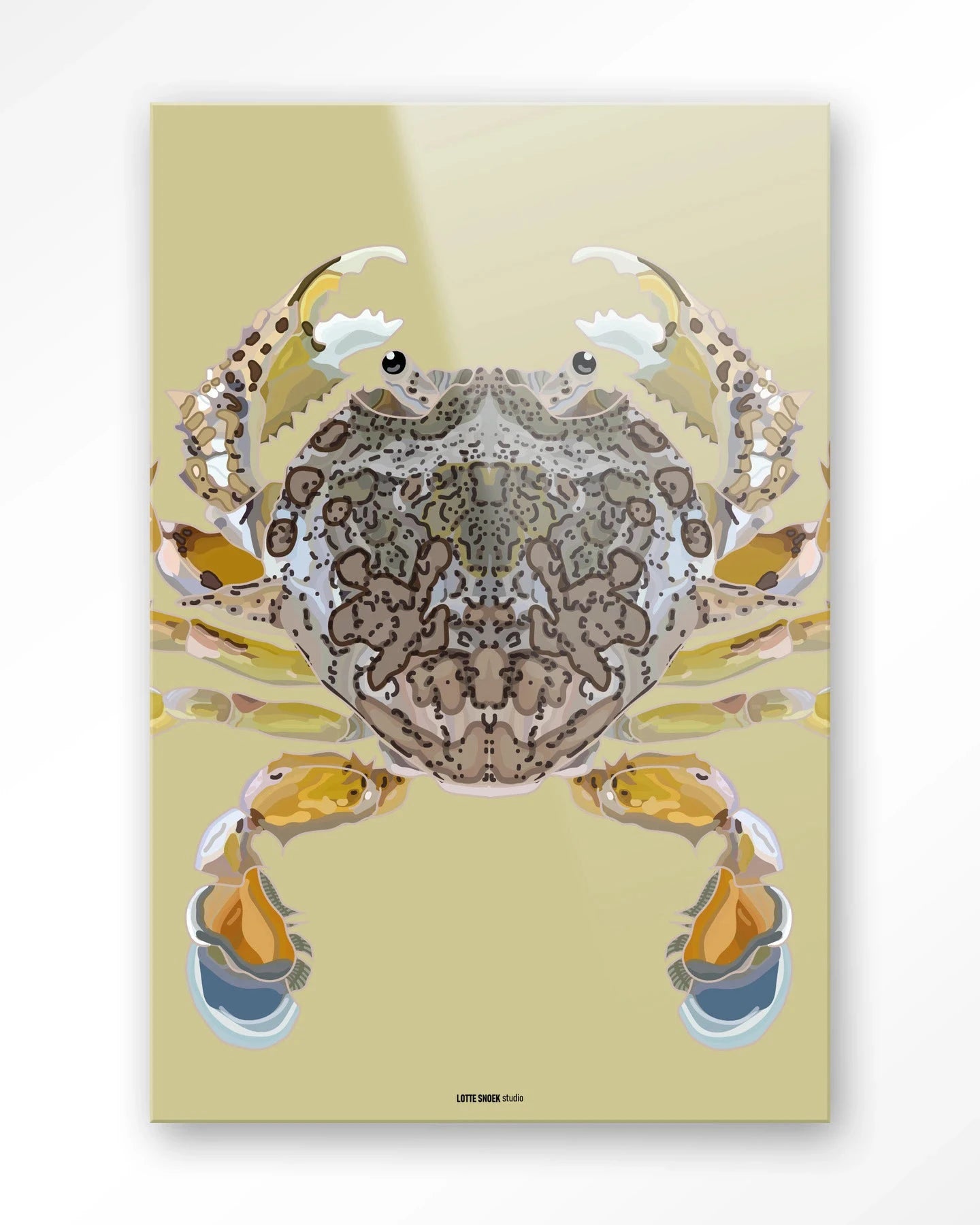 Matuta - Moderne Wanddecoratie | Artprint, Glass Art, Wandkleed by Urban Cotton