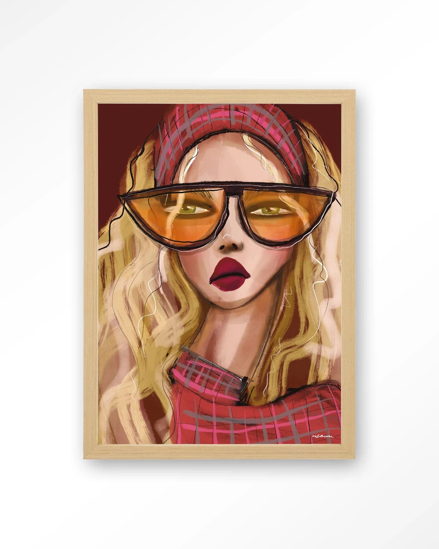 I'm a 90s girl - Moderne Wanddecoratie | Artprint, Glass Art, Wandkleed by Urban Cotton