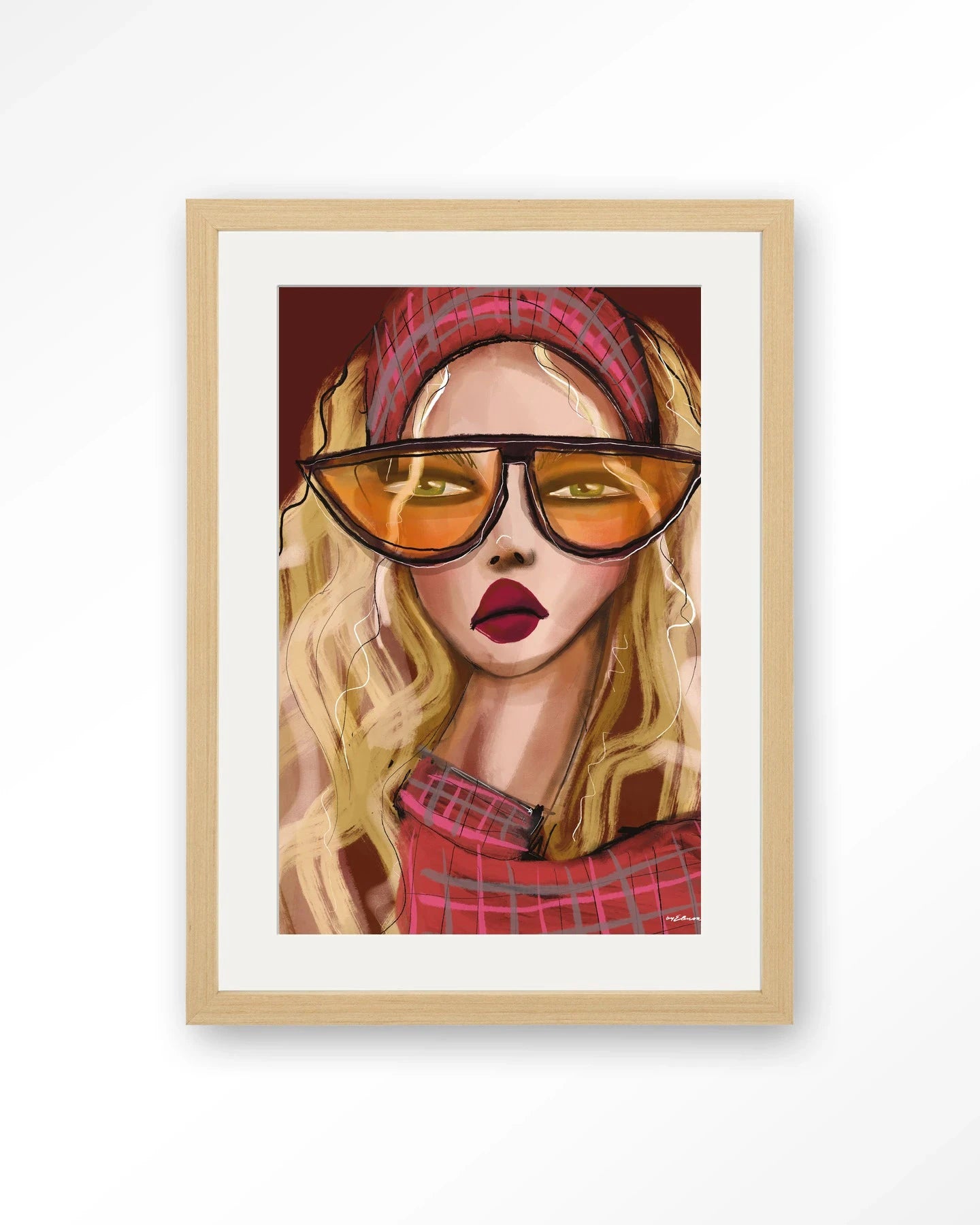 I'm a 90s girl - Moderne Wanddecoratie | Artprint, Glass Art, Wandkleed by Urban Cotton