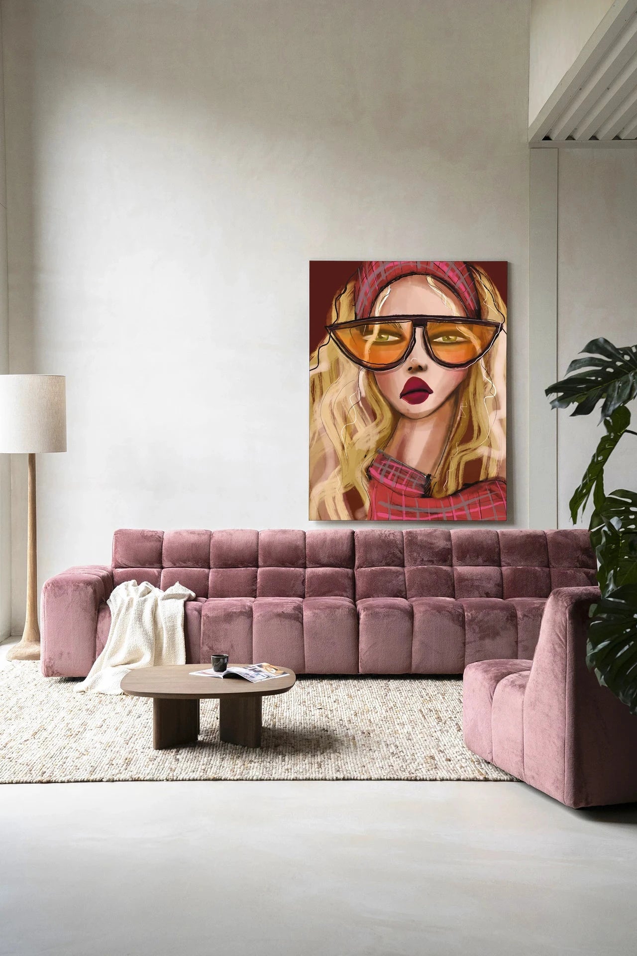 I'm a 90s girl - Moderne Wanddecoratie | Artprint, Glass Art, Wandkleed by Urban Cotton