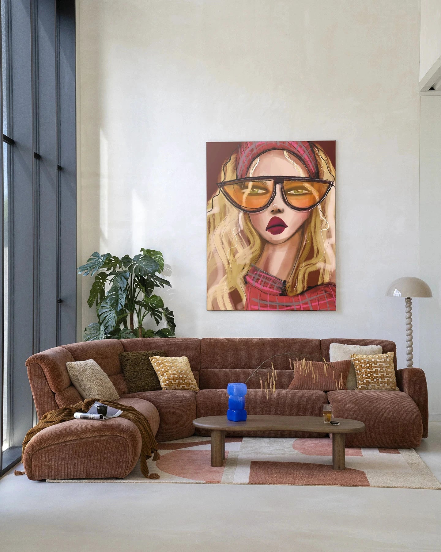 I'm a 90s girl - Moderne Wanddecoratie | Artprint, Glass Art, Wandkleed by Urban Cotton