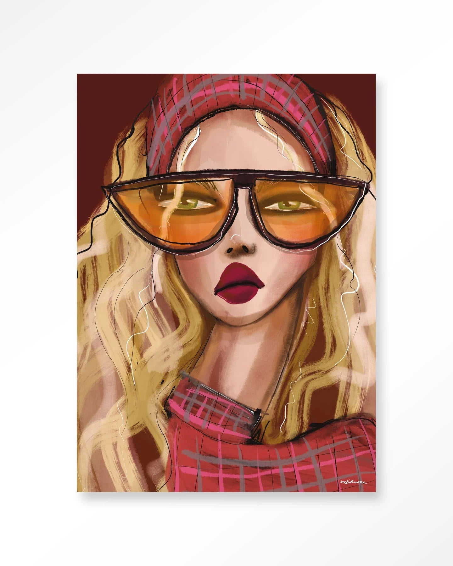 I'm a 90s girl - Moderne Wanddecoratie | Artprint, Glass Art, Wandkleed by Urban Cotton