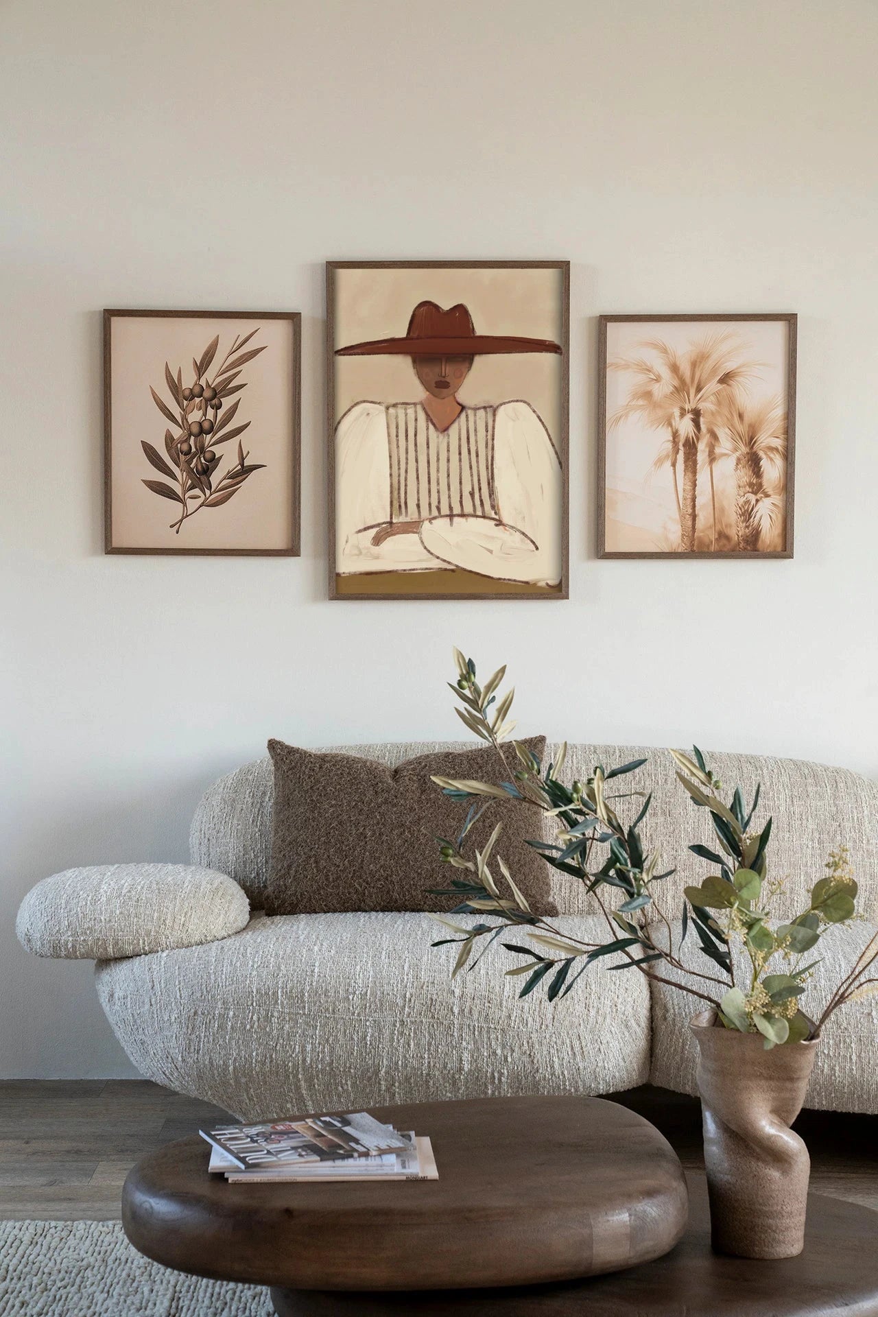 Sunhat - Moderne Wanddecoratie | Artprint, Glass Art, Wandkleed by Urban Cotton