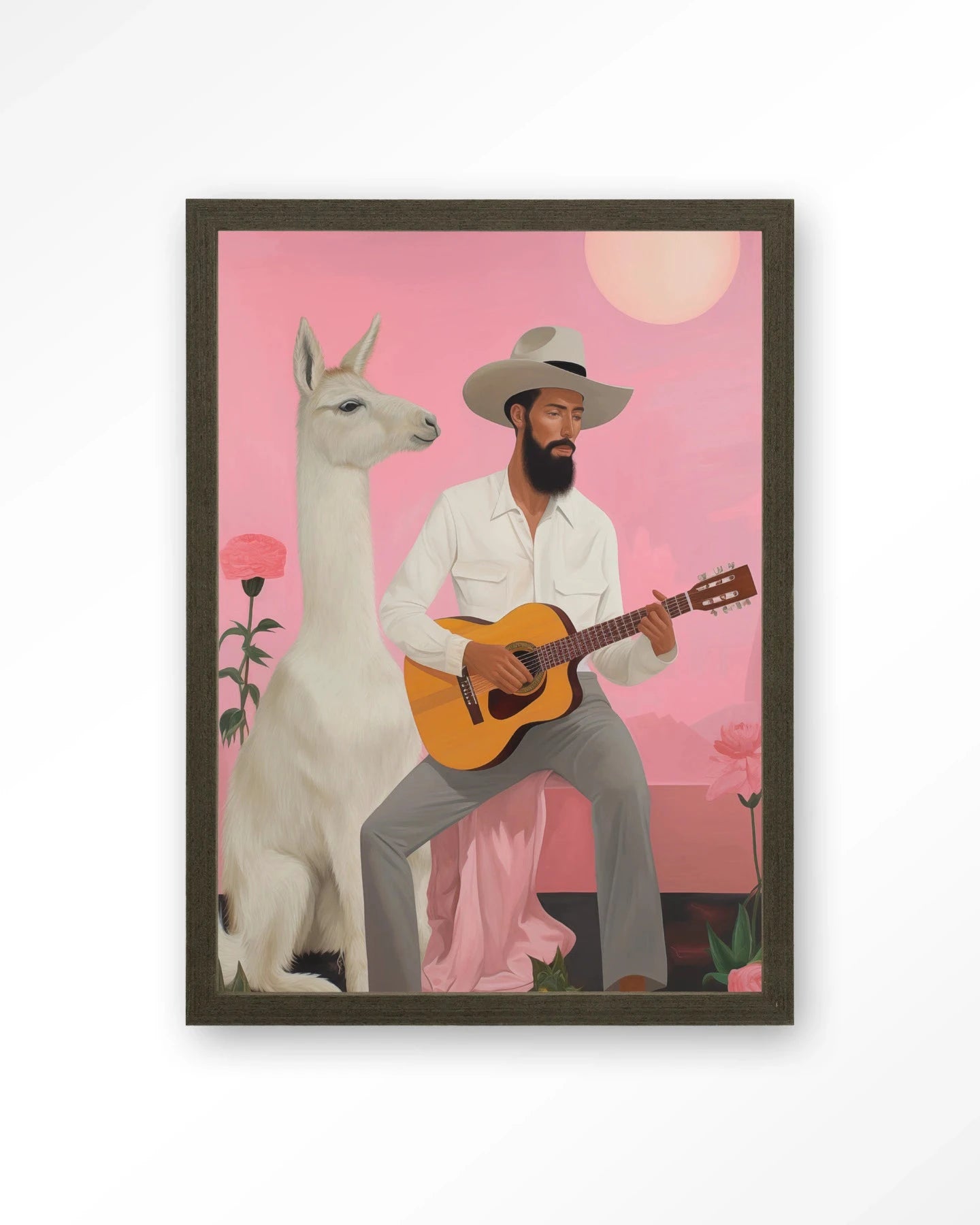Delilah Lama - Moderne Wanddecoratie | Artprint, Glass Art, Wandkleed by Urban Cotton