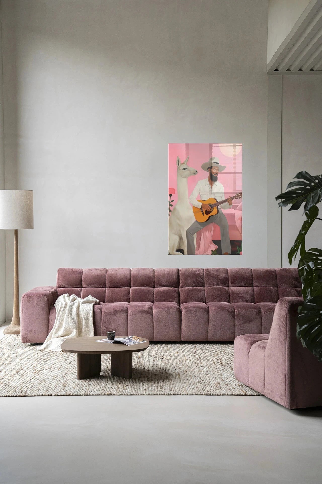 Delilah Lama - Moderne Wanddecoratie | Artprint, Glass Art, Wandkleed by Urban Cotton