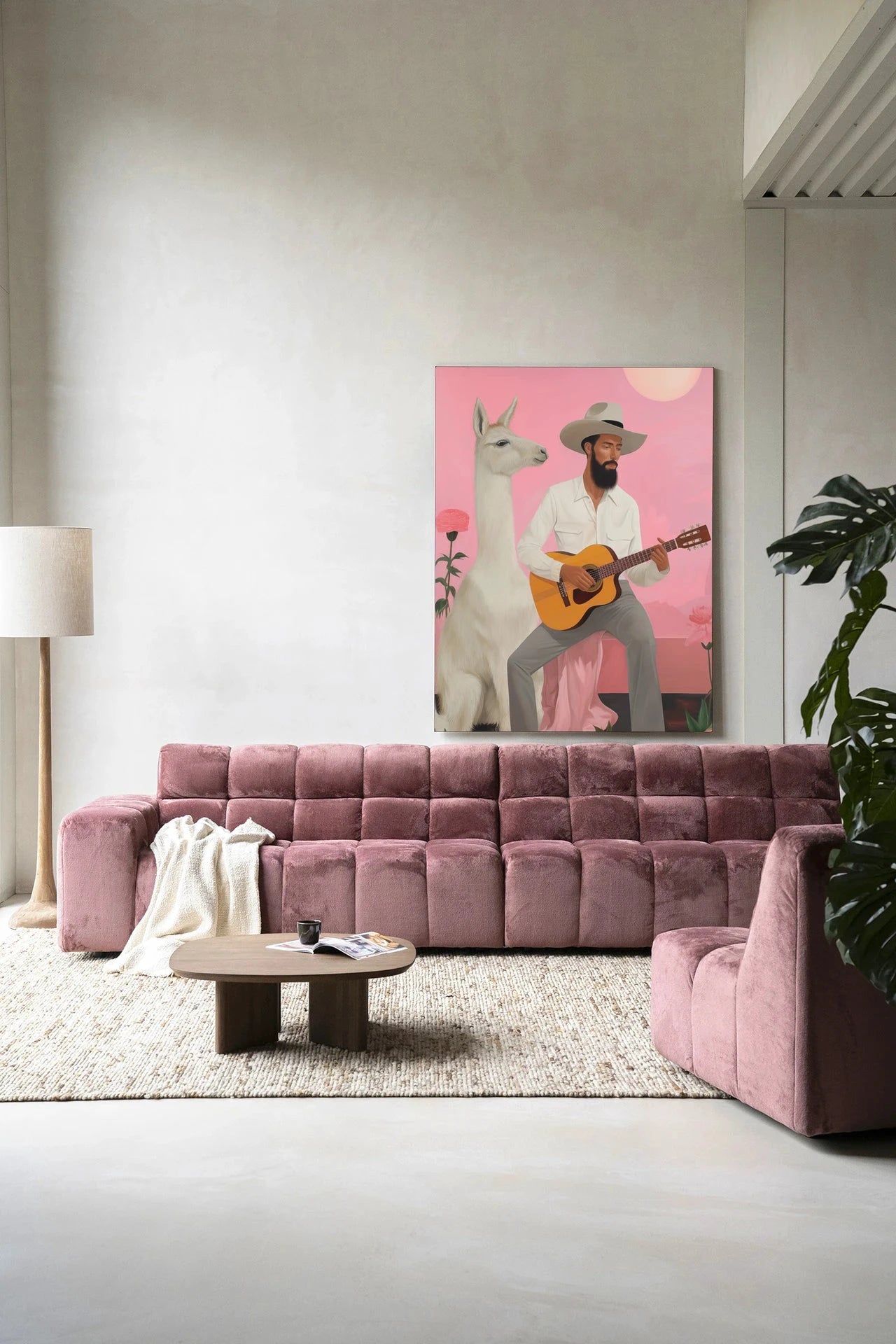 Delilah Lama - Moderne Wanddecoratie | Artprint, Glass Art, Wandkleed by Urban Cotton