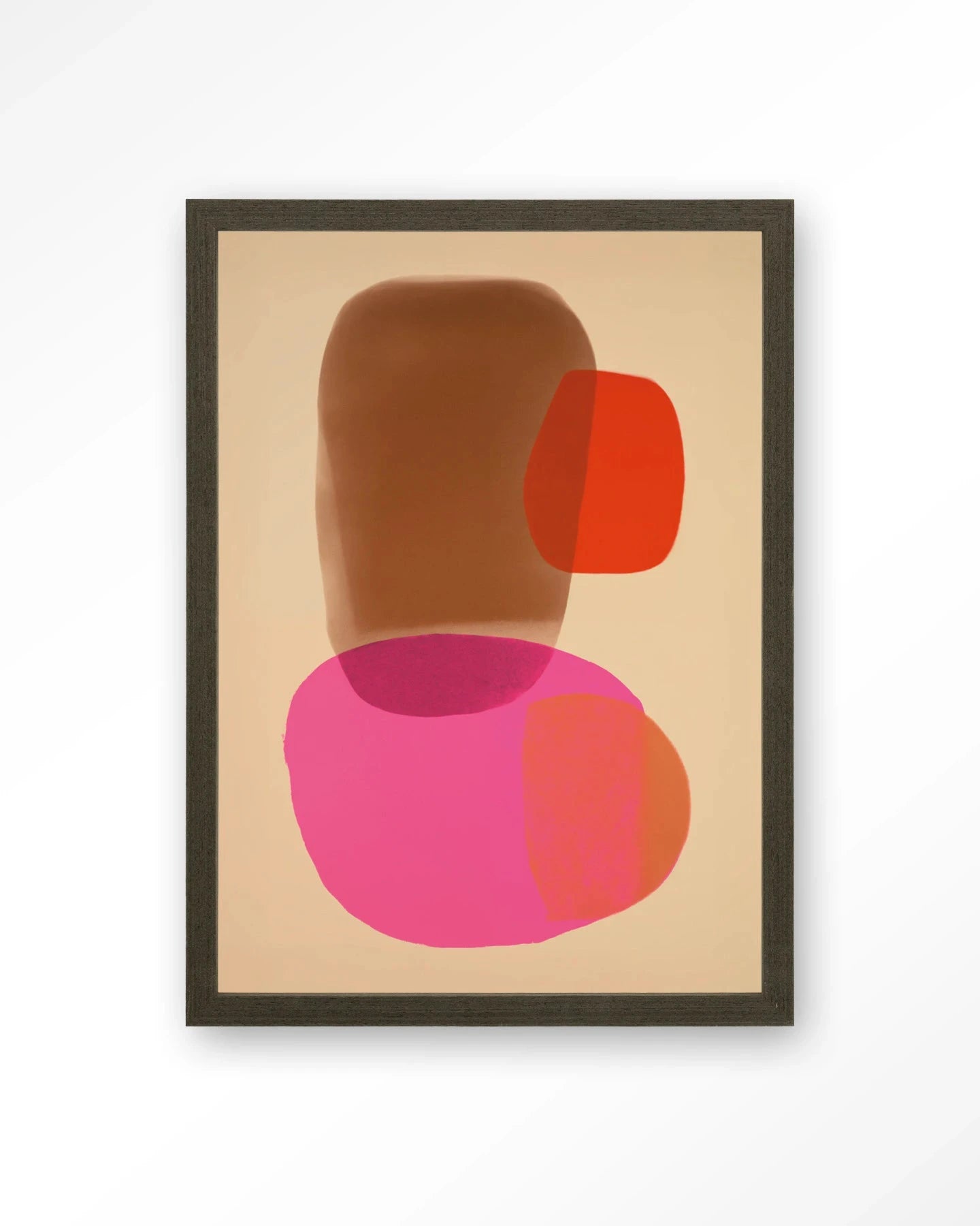 Soft Collusion - Moderne Wanddecoratie | Artprint, Glass Art, Wandkleed by Urban Cotton