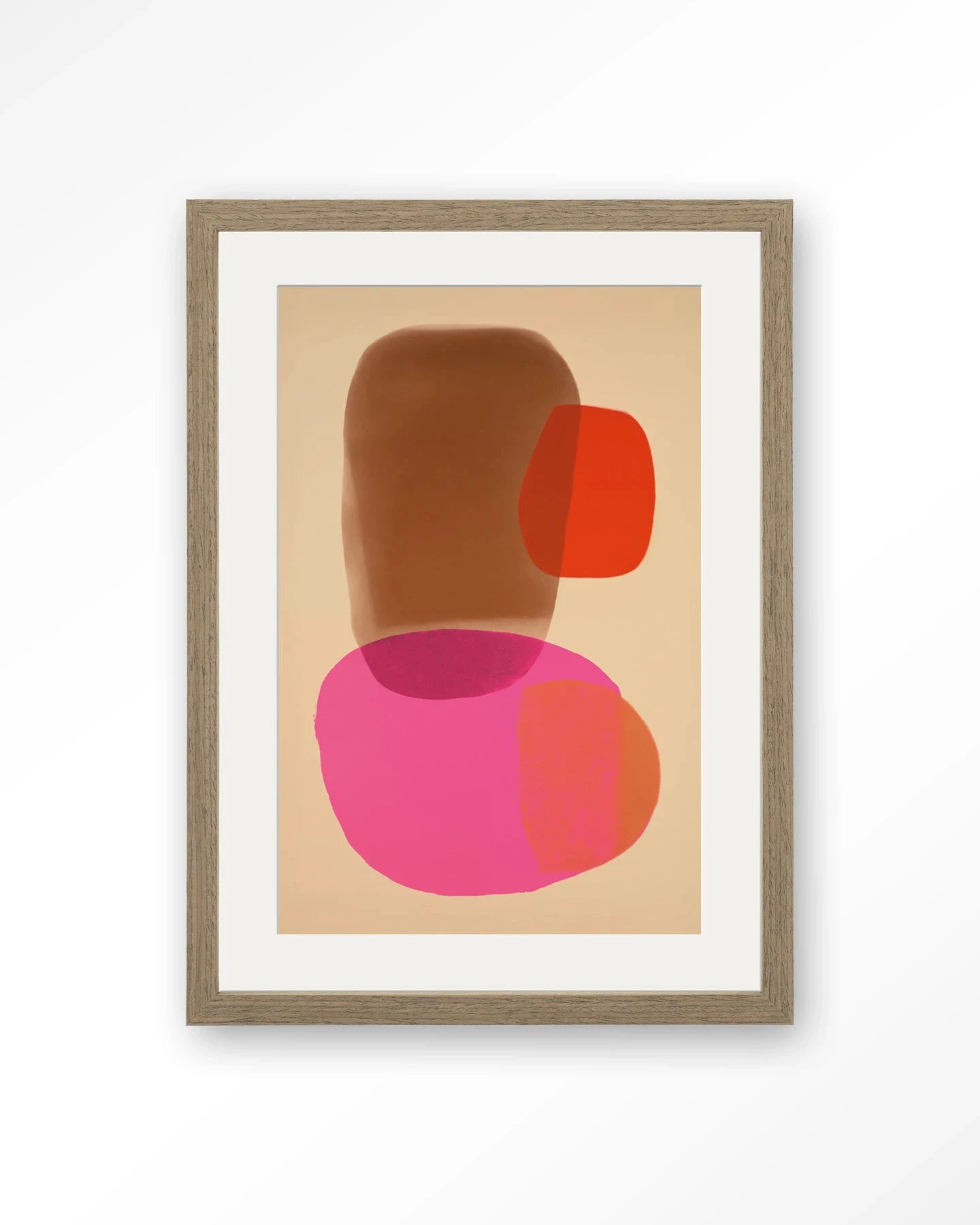 Soft Collusion - Moderne Wanddecoratie | Artprint, Glass Art, Wandkleed by Urban Cotton