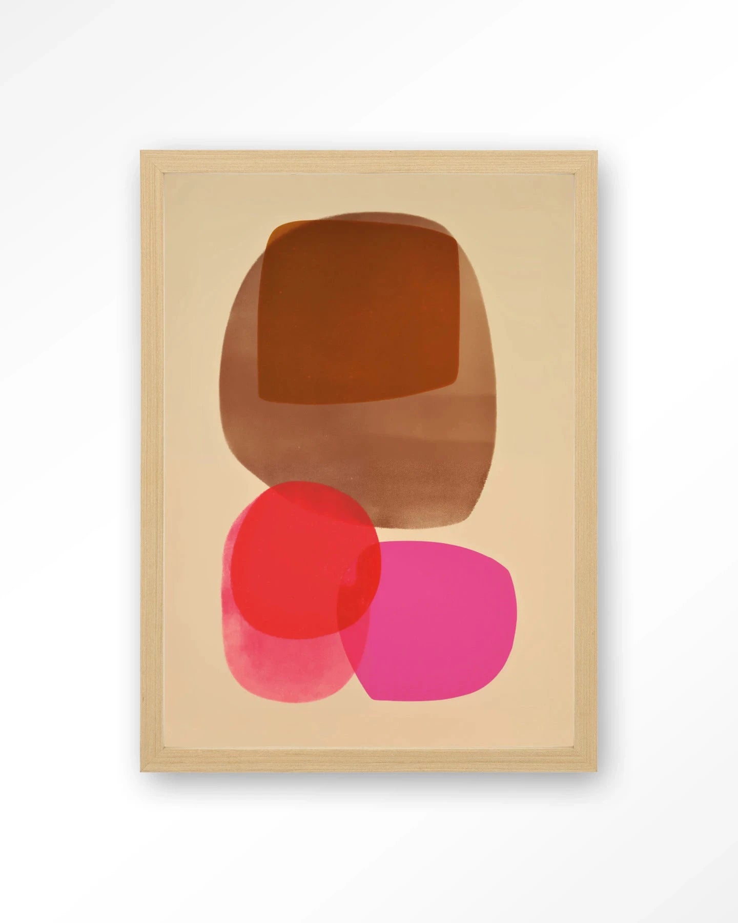 Warm Haze - Moderne Wanddecoratie | Artprint, Glass Art, Wandkleed by Urban Cotton