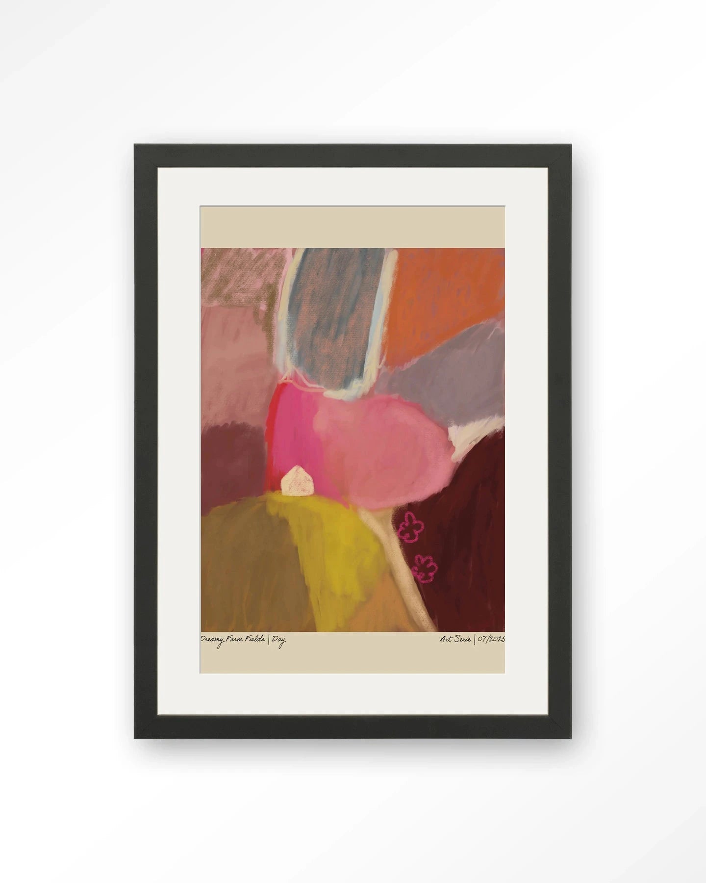 Dreamy Farmfield By Day - Moderne Wanddecoratie | Artprint, Glass Art, Wandkleed by Urban Cotton