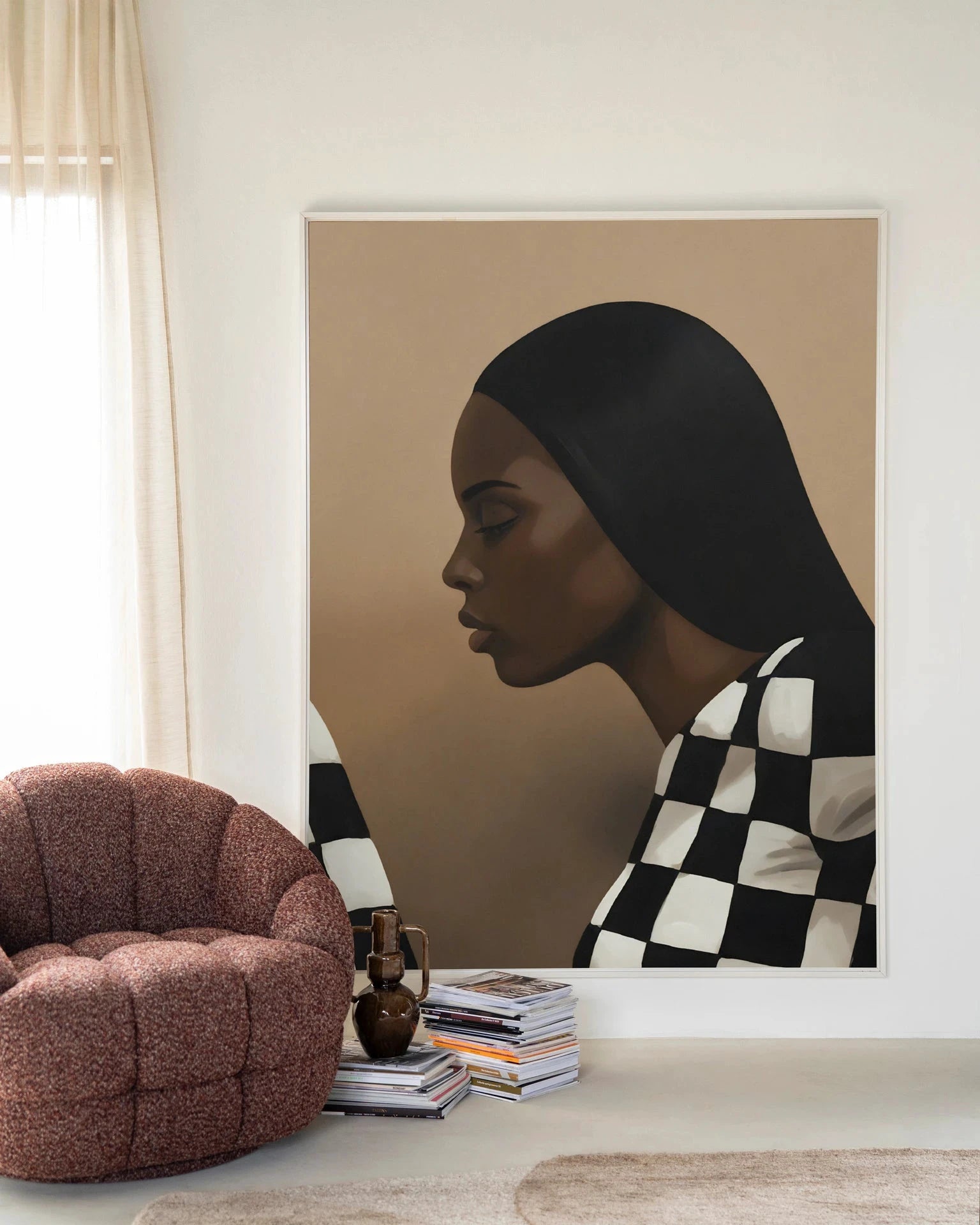 Chezzy - Moderne Wanddecoratie | Artprint, Glass Art, Wandkleed by Urban Cotton
