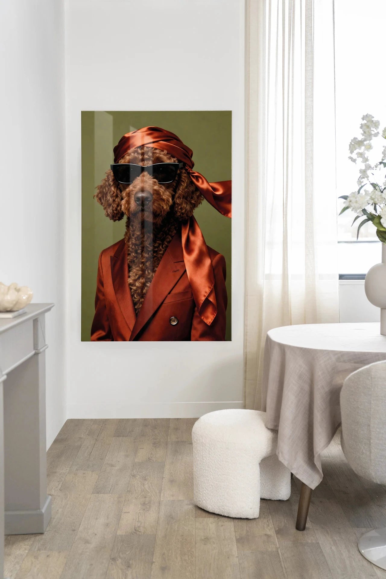 Guus - Moderne Wanddecoratie | Artprint, Glass Art, Wandkleed by Urban Cotton
