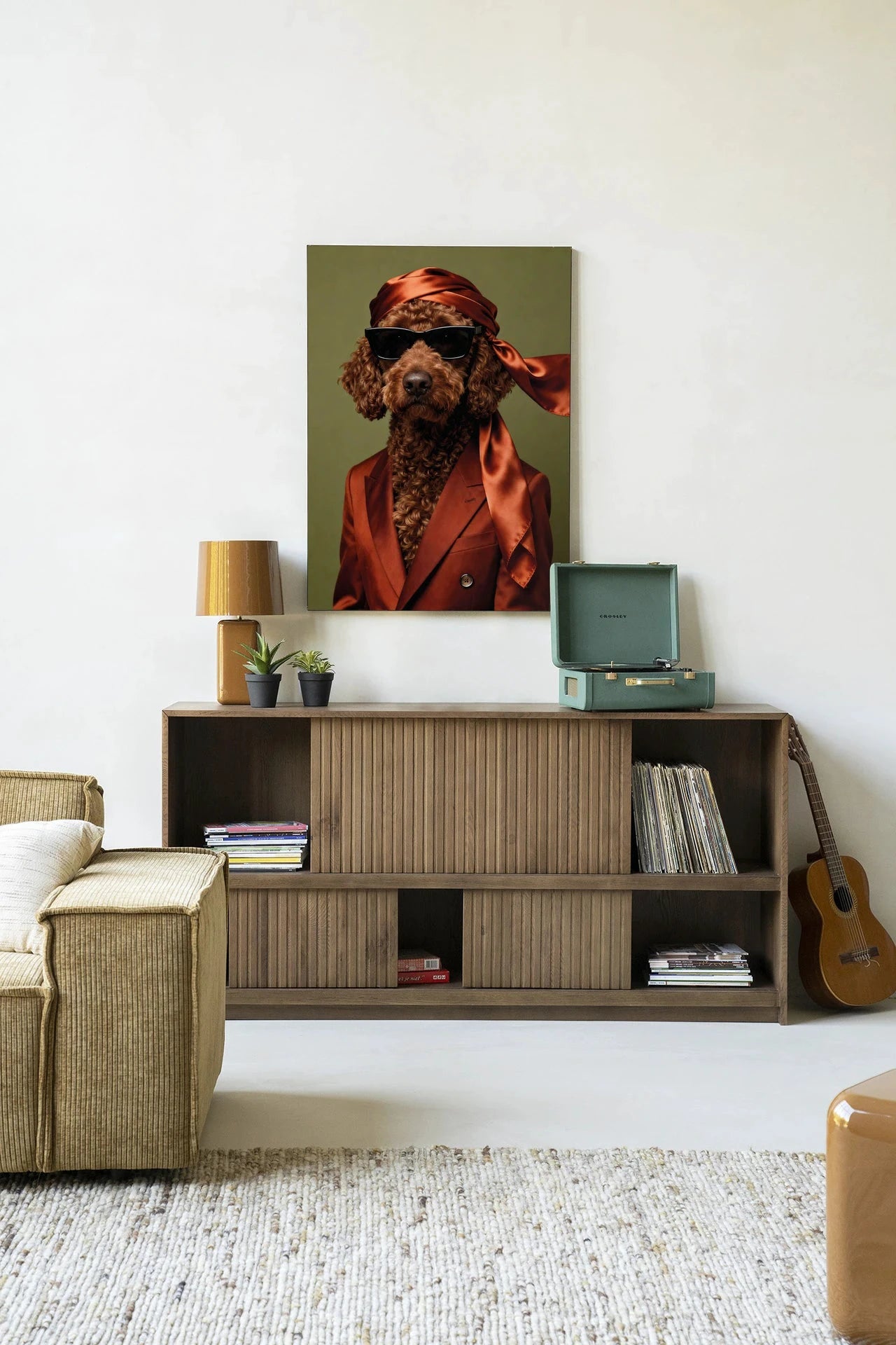 Guus - Moderne Wanddecoratie | Artprint, Glass Art, Wandkleed by Urban Cotton