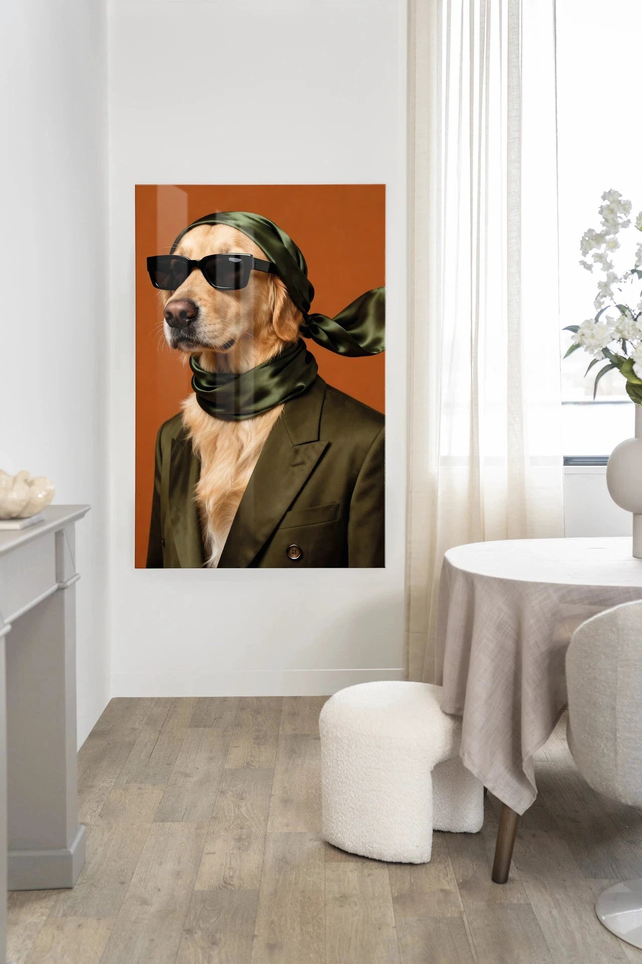 Murph - Moderne Wanddecoratie | Artprint, Glass Art, Wandkleed by Urban Cotton