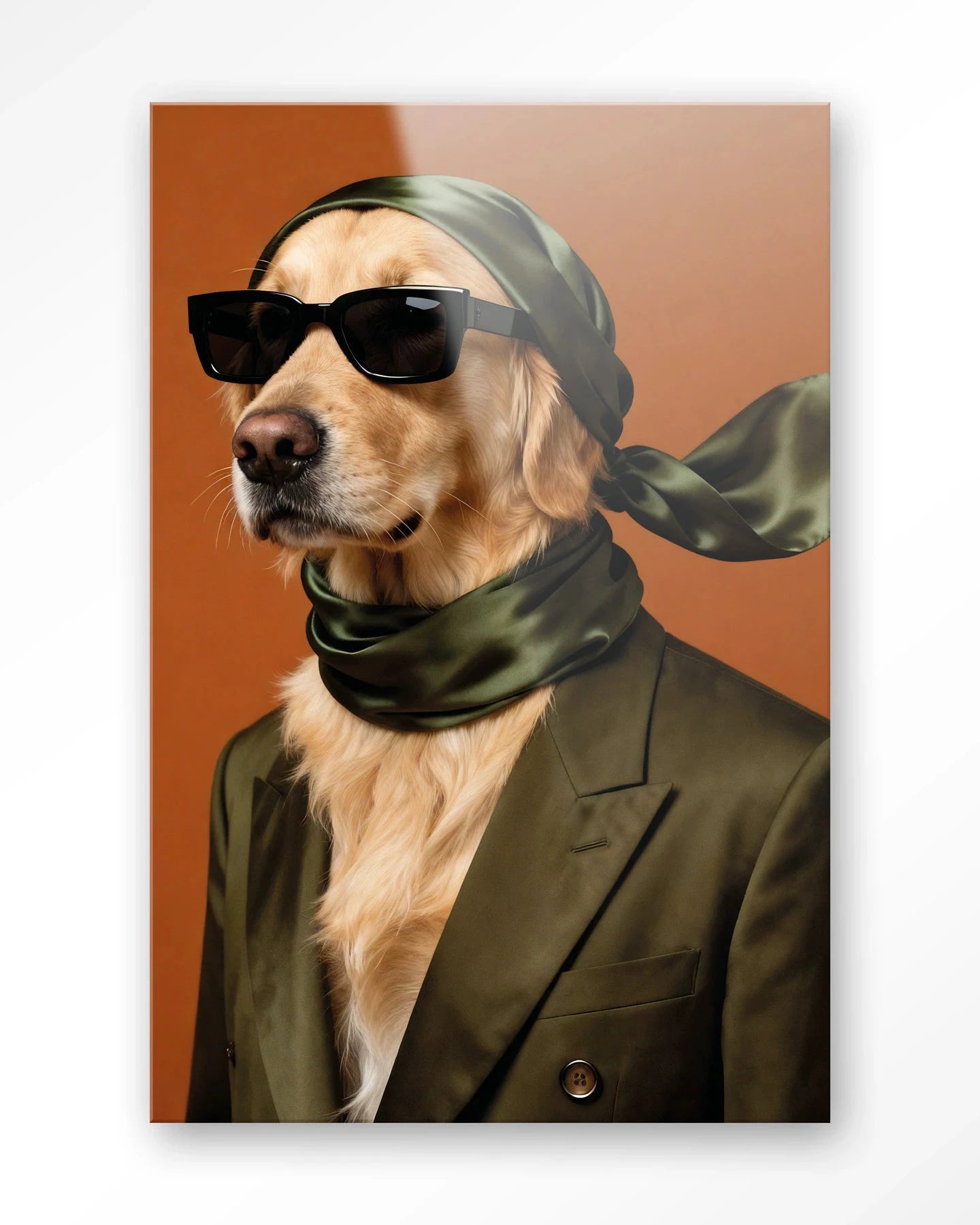 Murph - Moderne Wanddecoratie | Artprint, Glass Art, Wandkleed by Urban Cotton