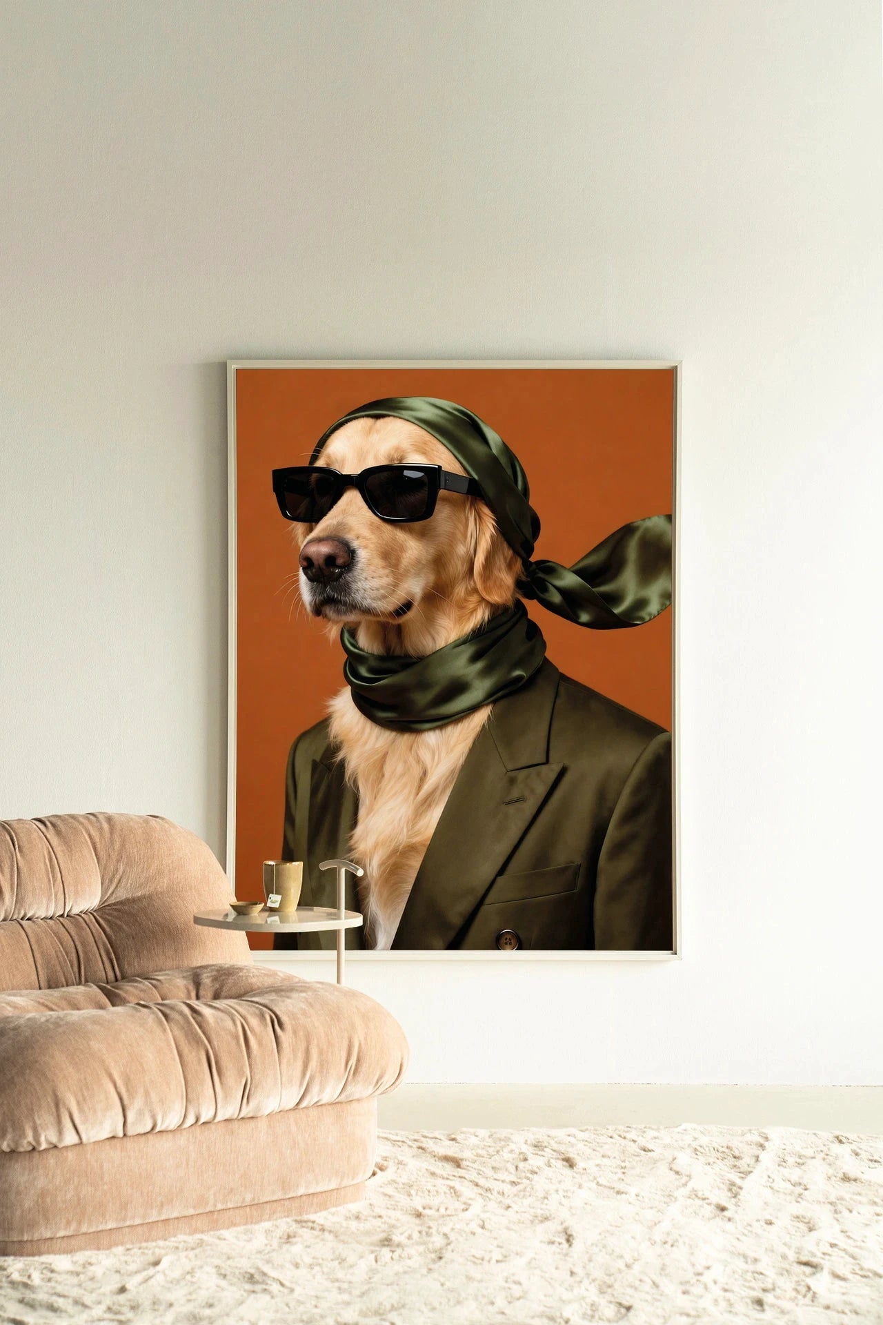 Murph - Moderne Wanddecoratie | Artprint, Glass Art, Wandkleed by Urban Cotton