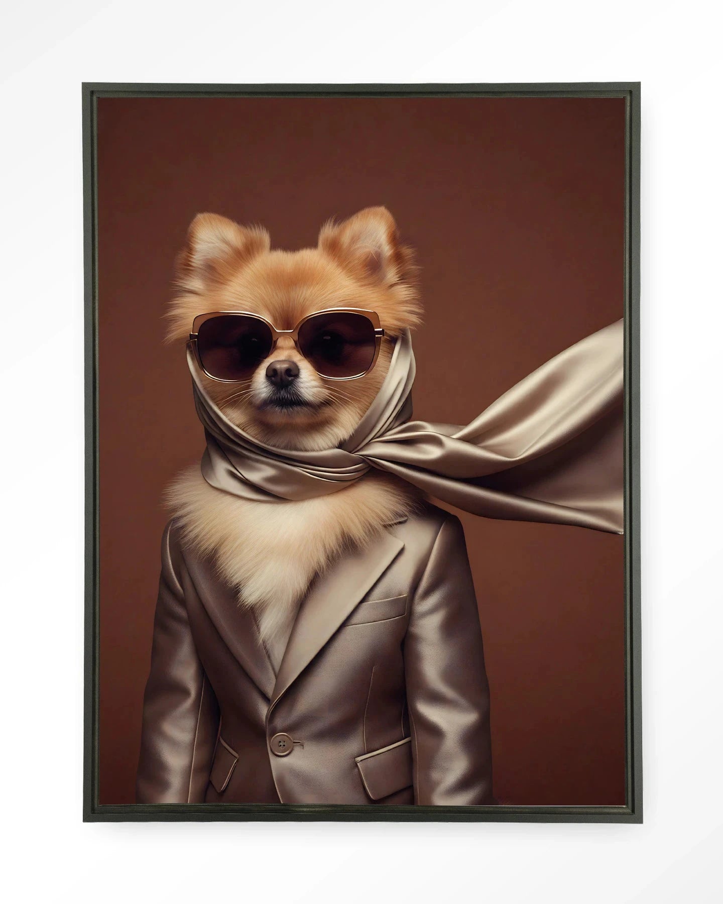 Foxy - Moderne Wanddecoratie | Artprint, Glass Art, Wandkleed by Urban Cotton