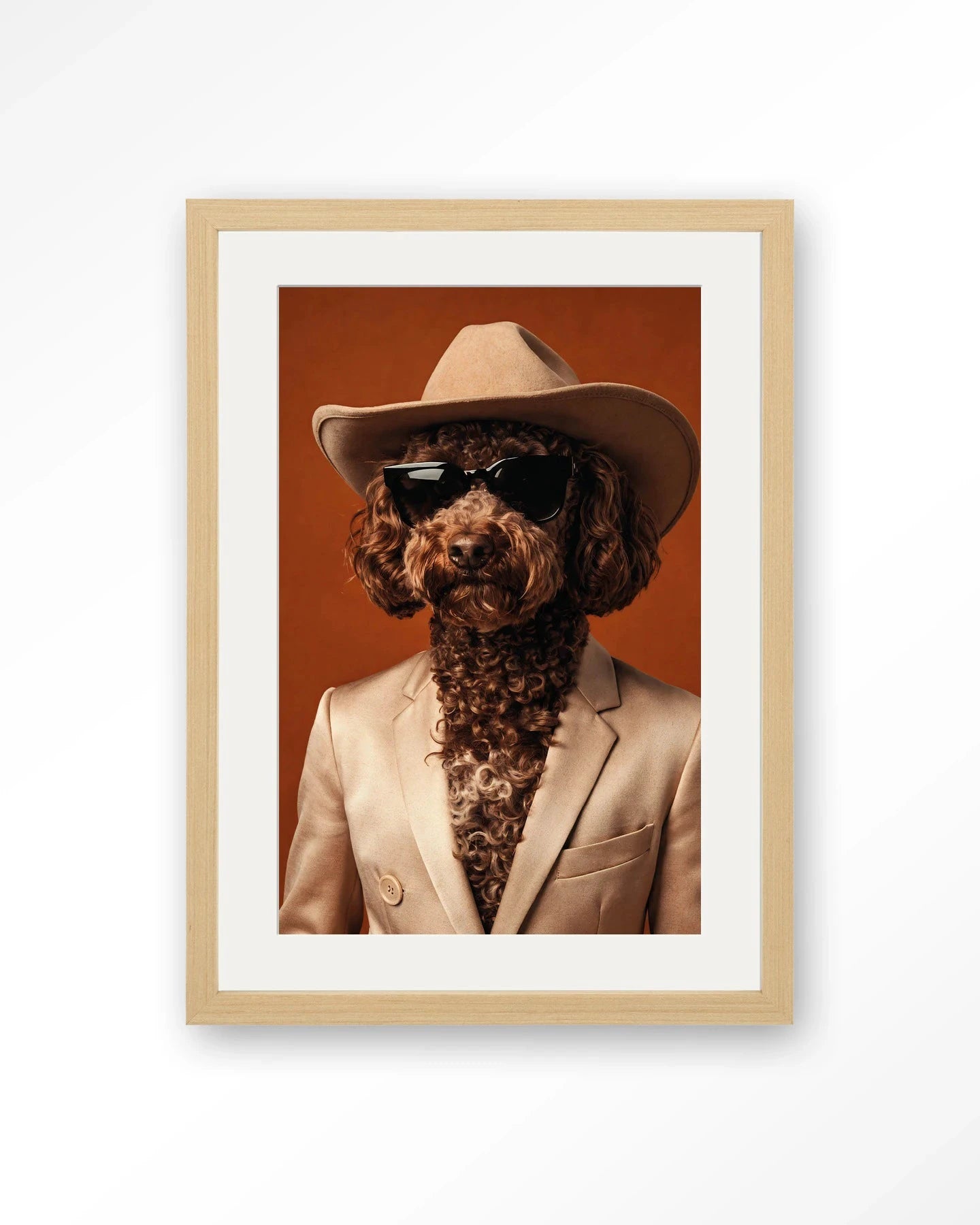 Billy - Moderne Wanddecoratie | Artprint, Glass Art, Wandkleed by Urban Cotton