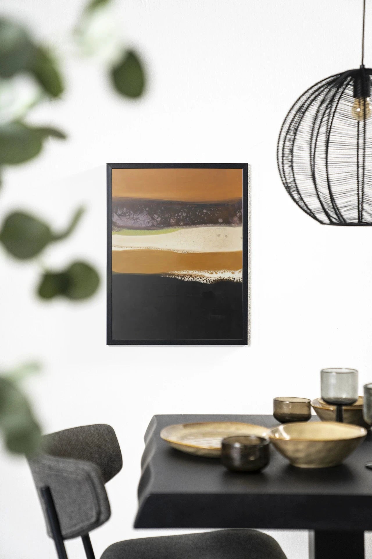 Retro Perspective - Moderne Wanddecoratie | Artprint, Glass Art, Wandkleed by Urban Cotton