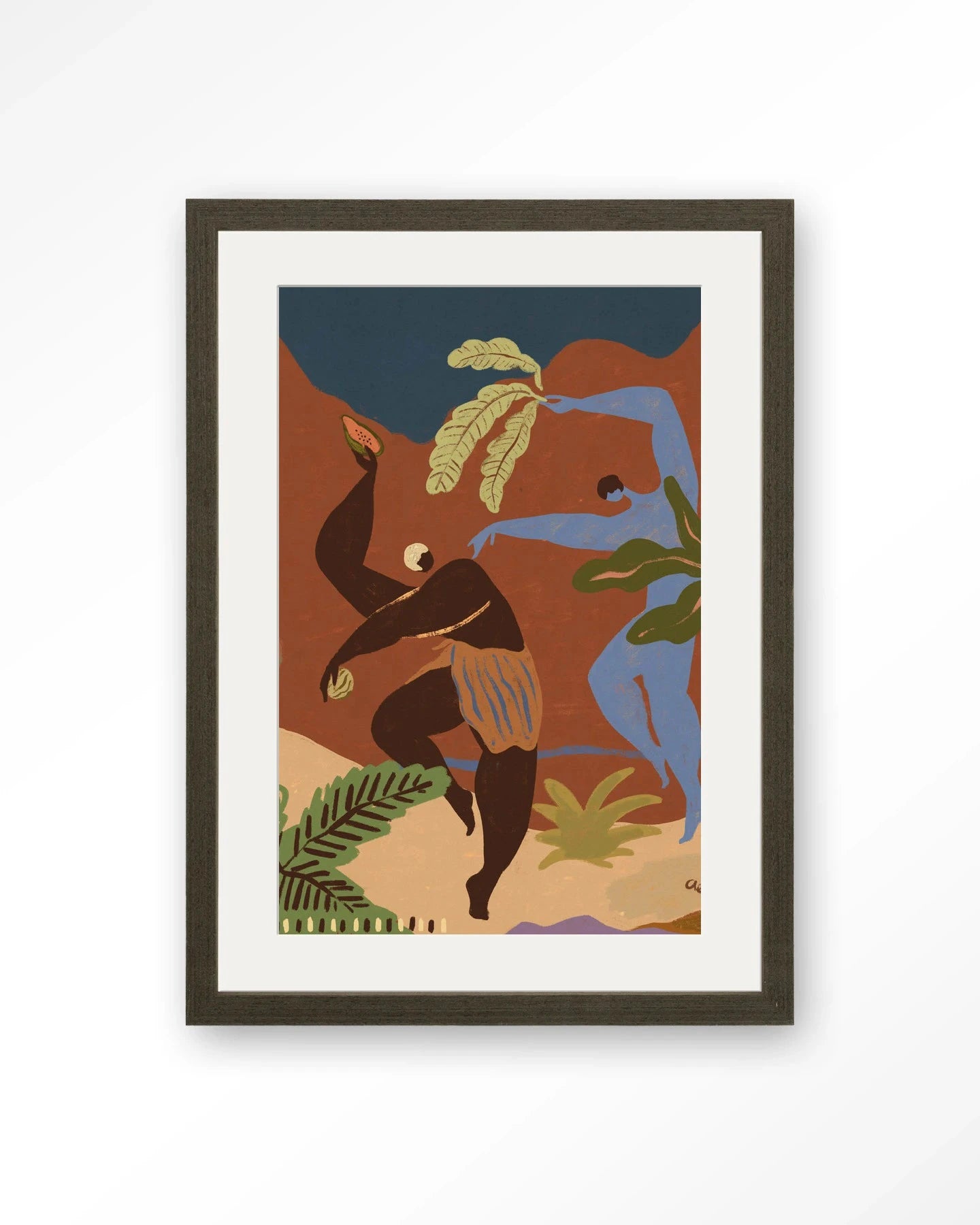 Wild Rhythm - Moderne Wanddecoratie | Artprint, Glass Art, Wandkleed by Urban Cotton