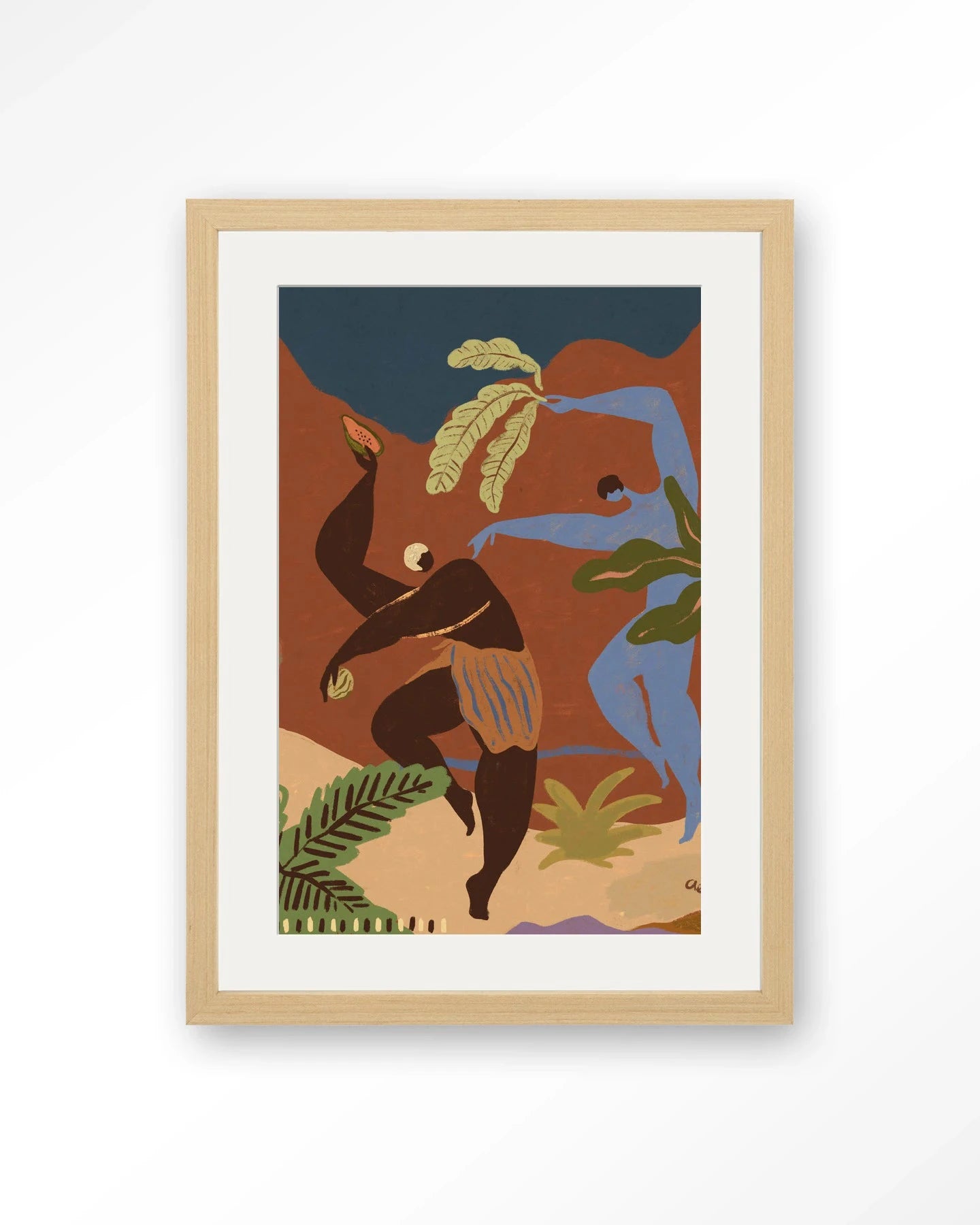 Wild Rhythm - Moderne Wanddecoratie | Artprint, Glass Art, Wandkleed by Urban Cotton