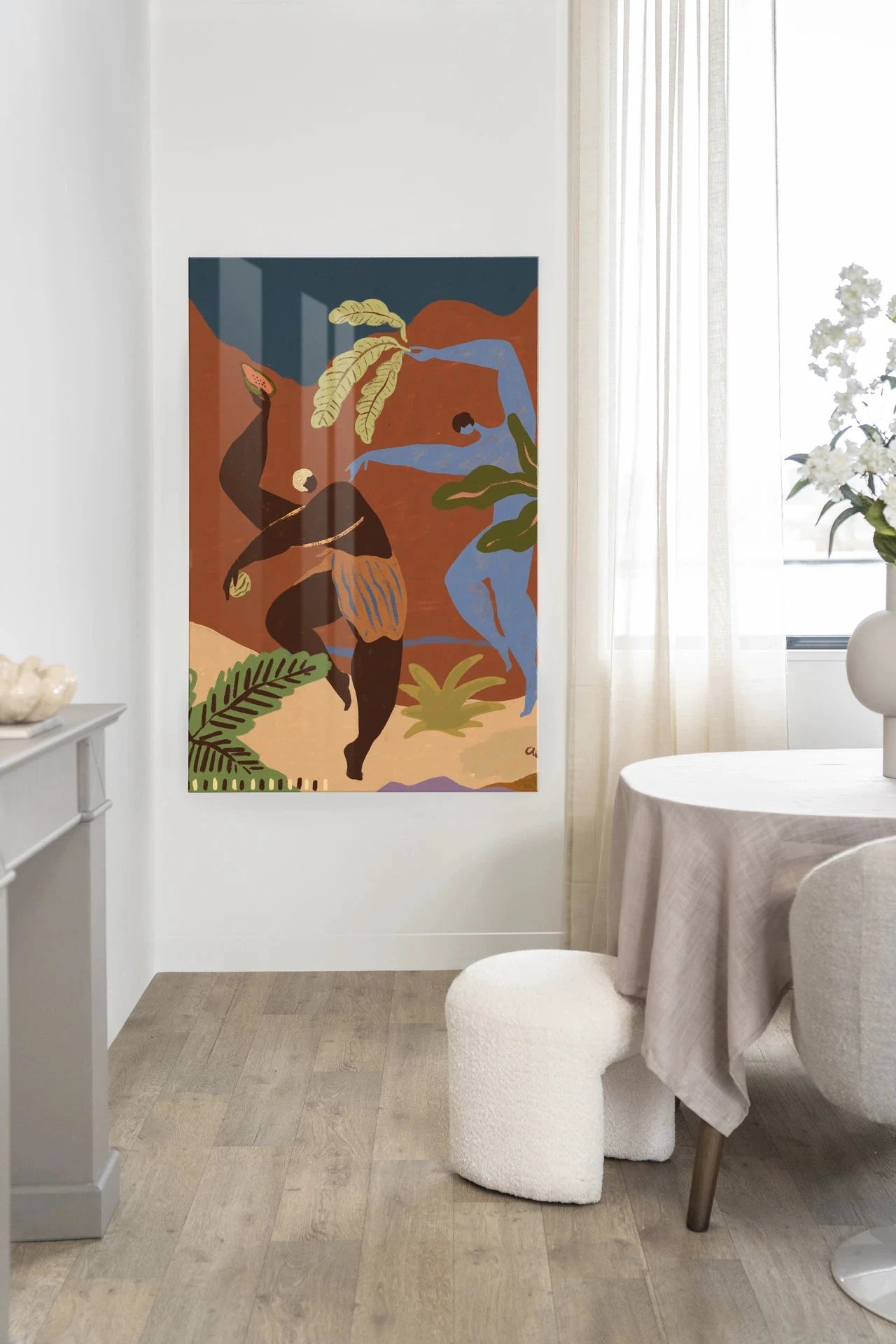 Wild Rhythm - Moderne Wanddecoratie | Artprint, Glass Art, Wandkleed by Urban Cotton