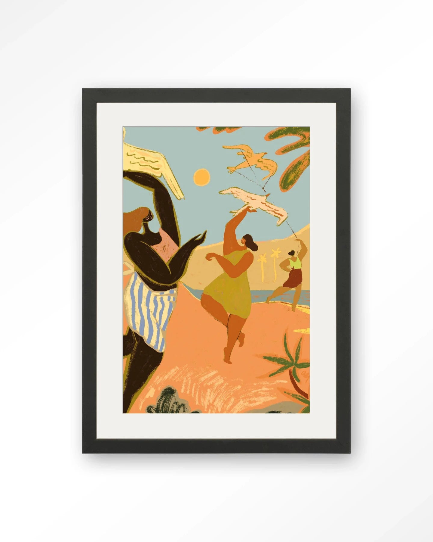 Fly High - Moderne Wanddecoratie | Artprint, Glass Art, Wandkleed by Urban Cotton
