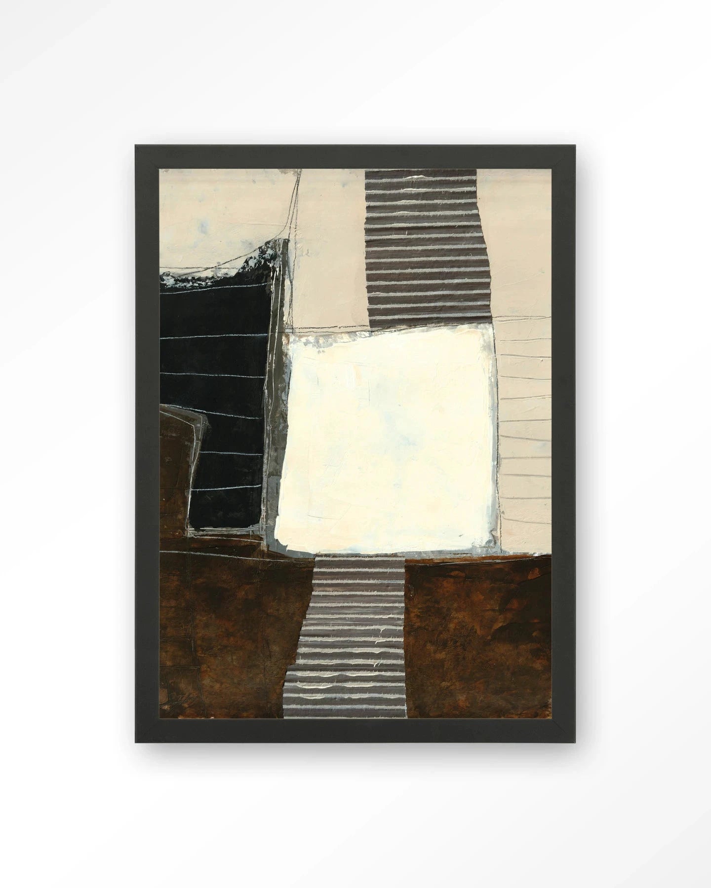 Abstract 8 - Moderne Wanddecoratie | Artprint, Glass Art, Wandkleed by Urban Cotton