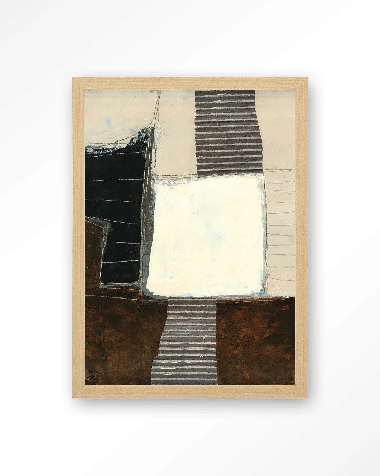 Abstract 8 - Moderne Wanddecoratie | Artprint, Glass Art, Wandkleed by Urban Cotton
