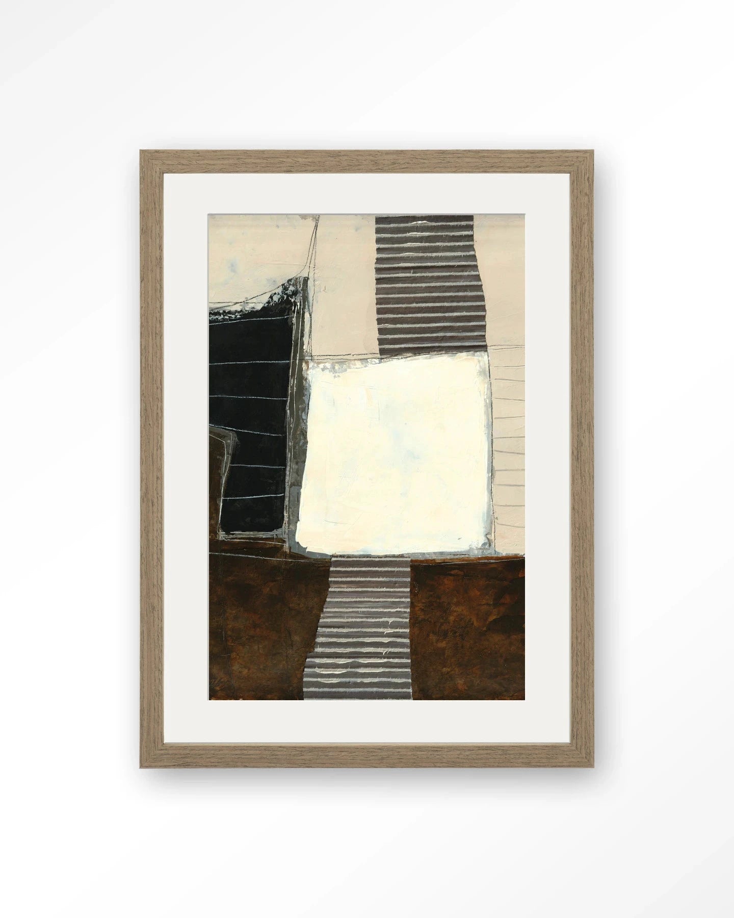 Abstract 8 - Moderne Wanddecoratie | Artprint, Glass Art, Wandkleed by Urban Cotton