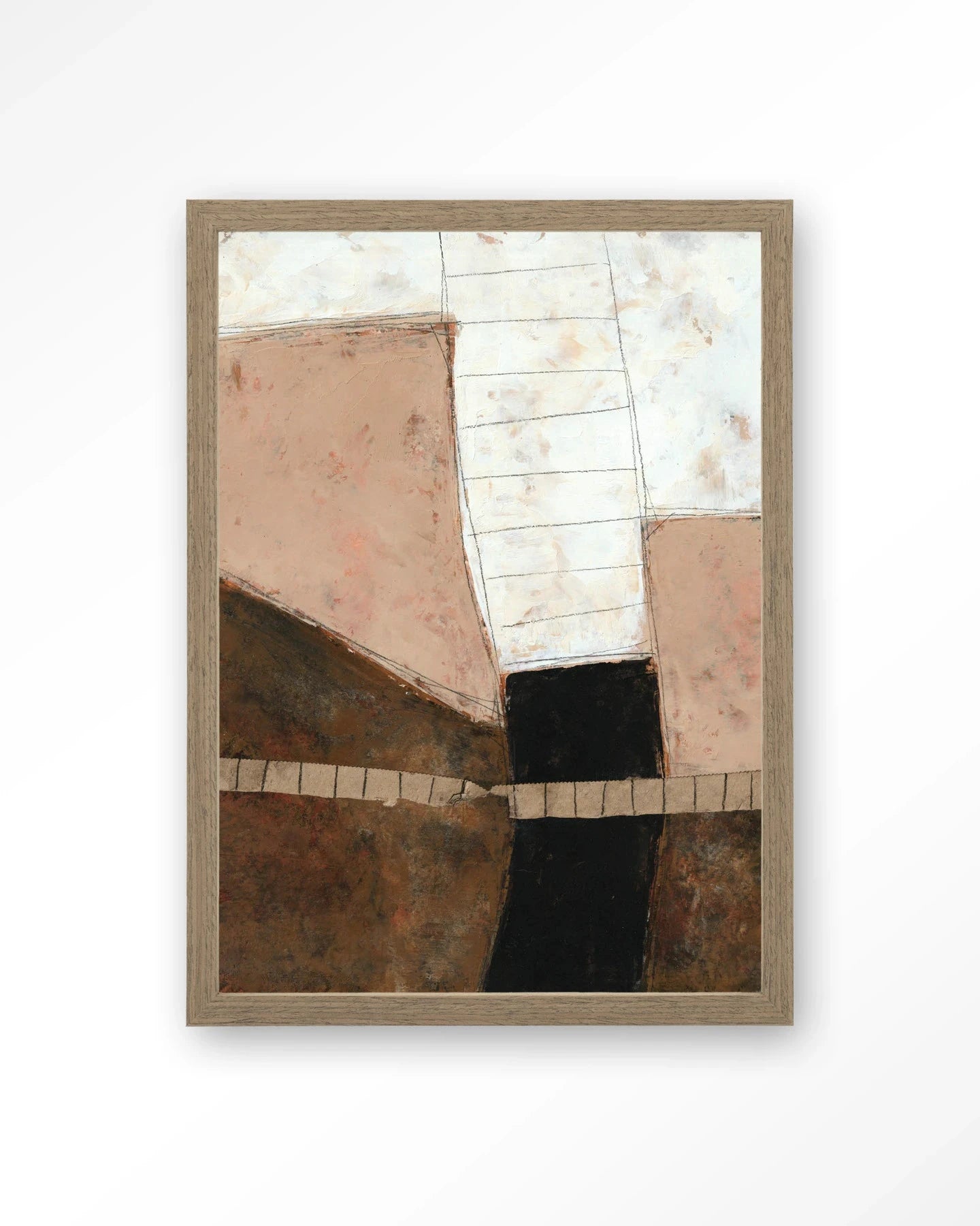 Abstract 9 - Moderne Wanddecoratie | Artprint, Glass Art, Wandkleed by Urban Cotton