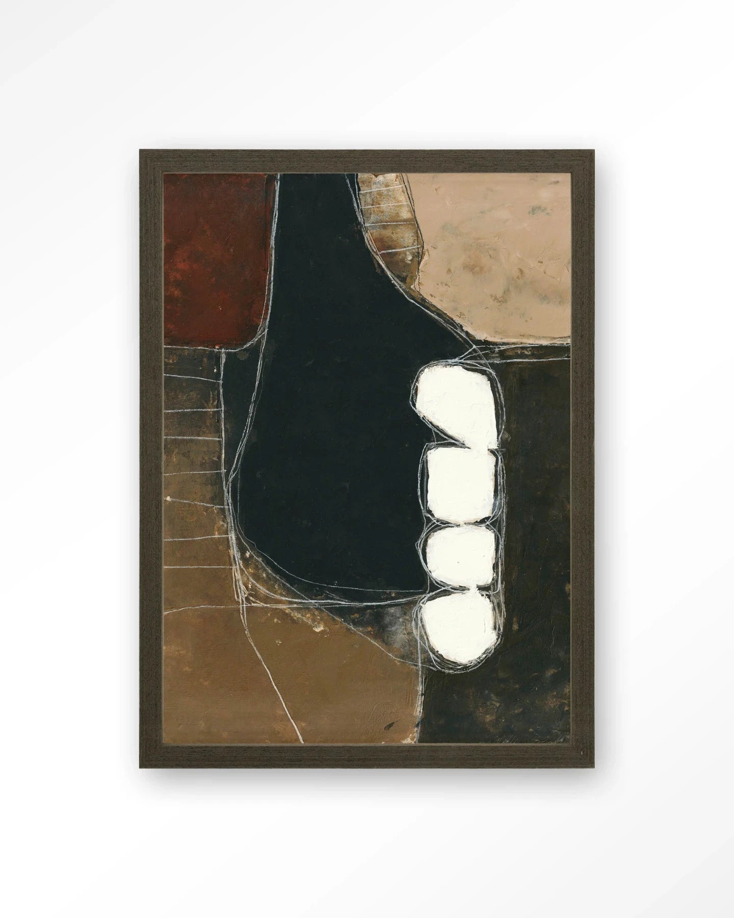 Abstract 10 - Moderne Wanddecoratie | Artprint, Glass Art, Wandkleed by Urban Cotton