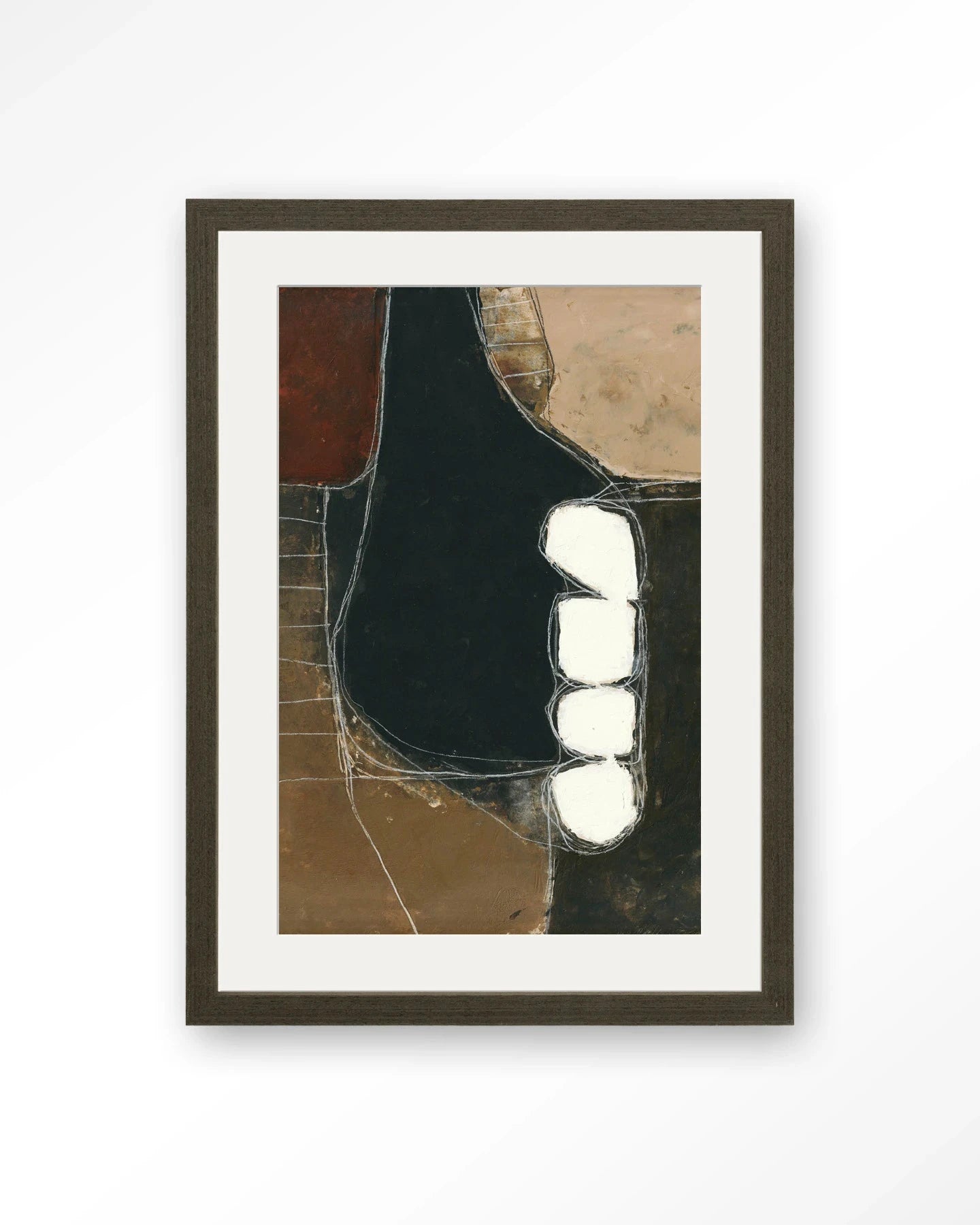 Abstract 10 - Moderne Wanddecoratie | Artprint, Glass Art, Wandkleed by Urban Cotton