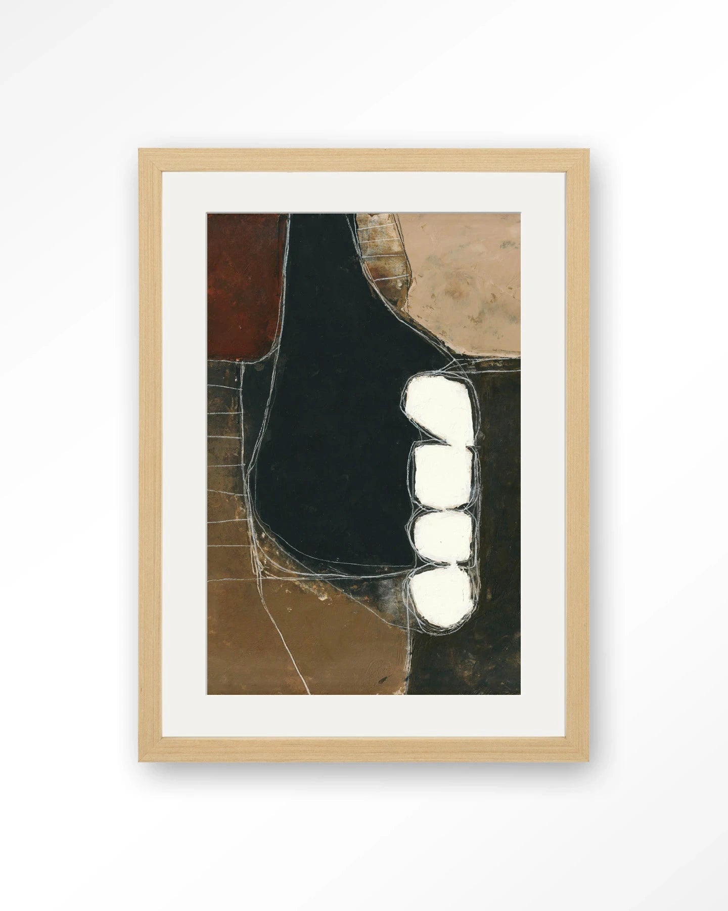 Abstract 10 - Moderne Wanddecoratie | Artprint, Glass Art, Wandkleed by Urban Cotton
