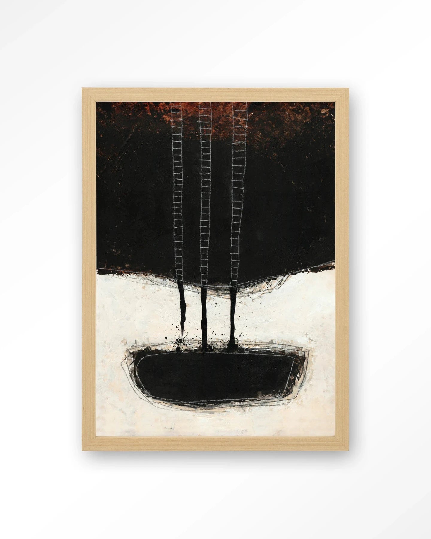 Abstract 15 - Moderne Wanddecoratie | Artprint, Glass Art, Wandkleed by Urban Cotton
