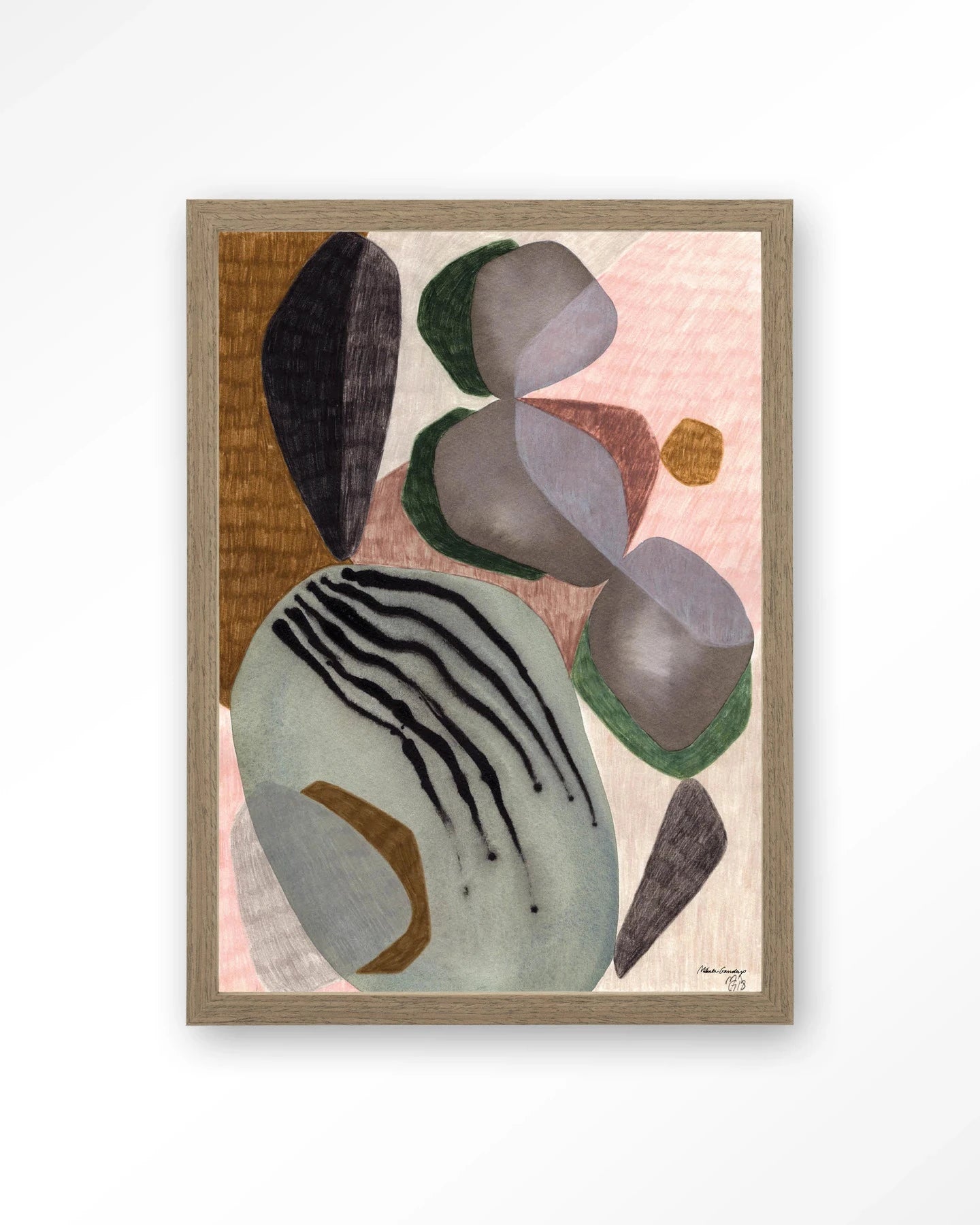 Latmos - Moderne Wanddecoratie | Artprint, Glass Art, Wandkleed by Urban Cotton