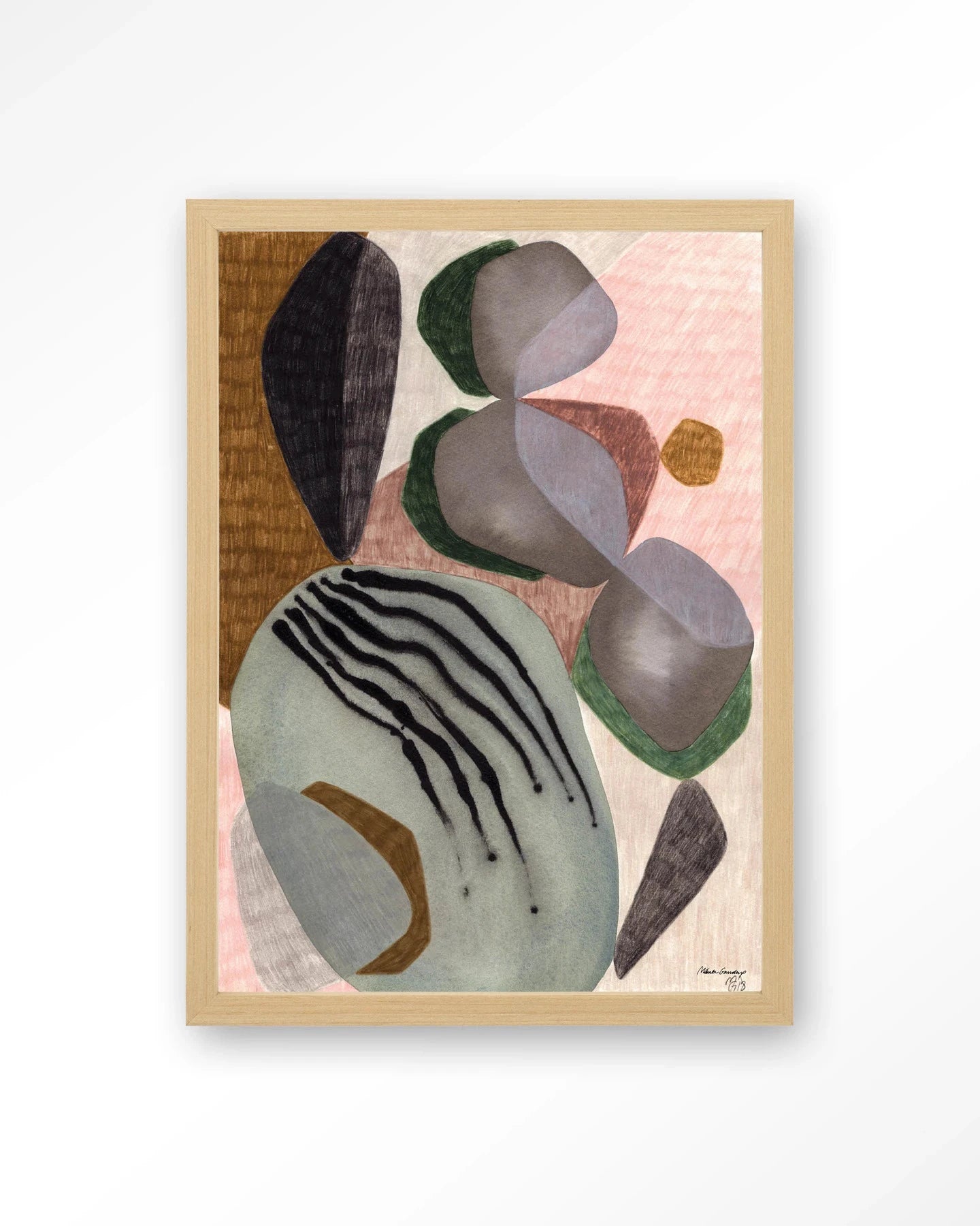 Latmos - Moderne Wanddecoratie | Artprint, Glass Art, Wandkleed by Urban Cotton