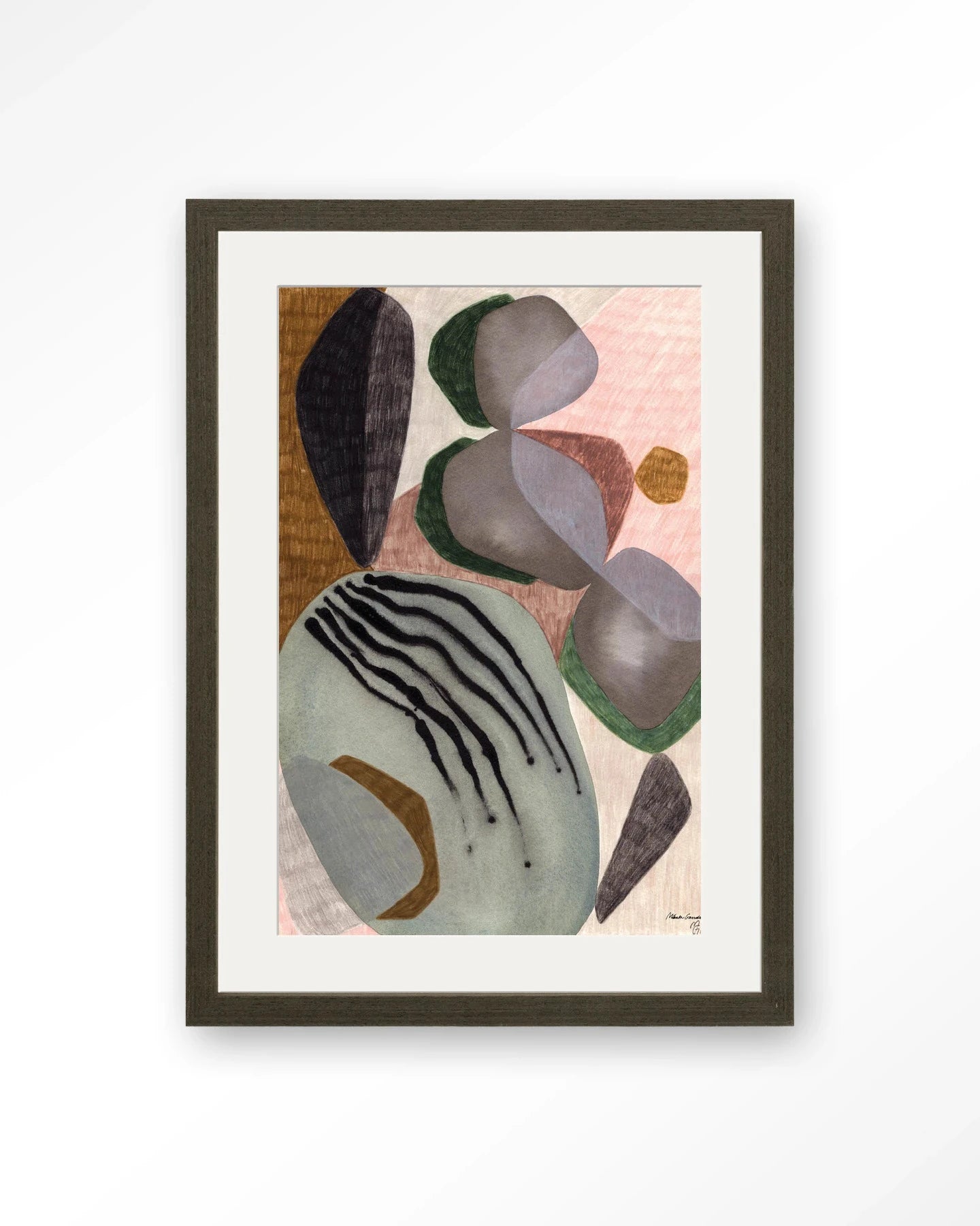 Latmos - Moderne Wanddecoratie | Artprint, Glass Art, Wandkleed by Urban Cotton