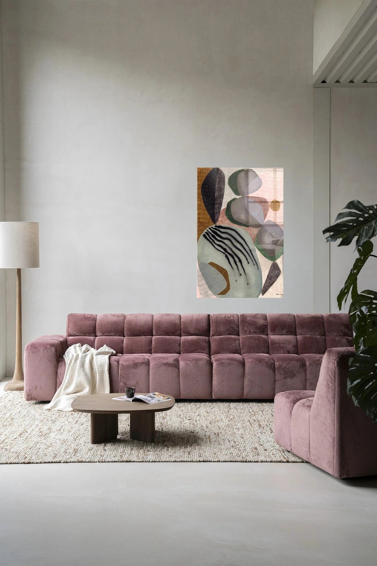 Latmos - Moderne Wanddecoratie | Artprint, Glass Art, Wandkleed by Urban Cotton