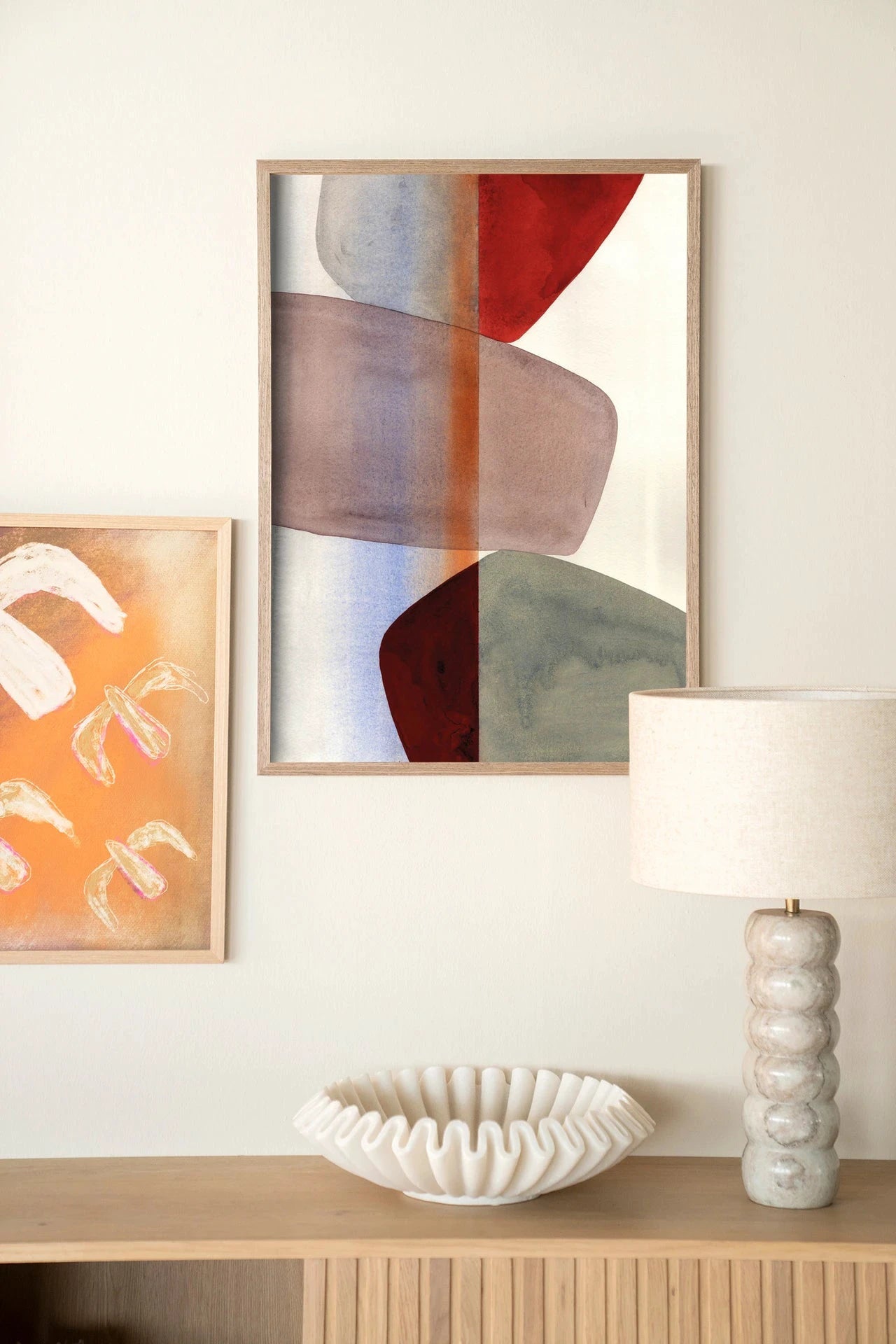 Stones - Moderne Wanddecoratie | Artprint, Glass Art, Wandkleed by Urban Cotton