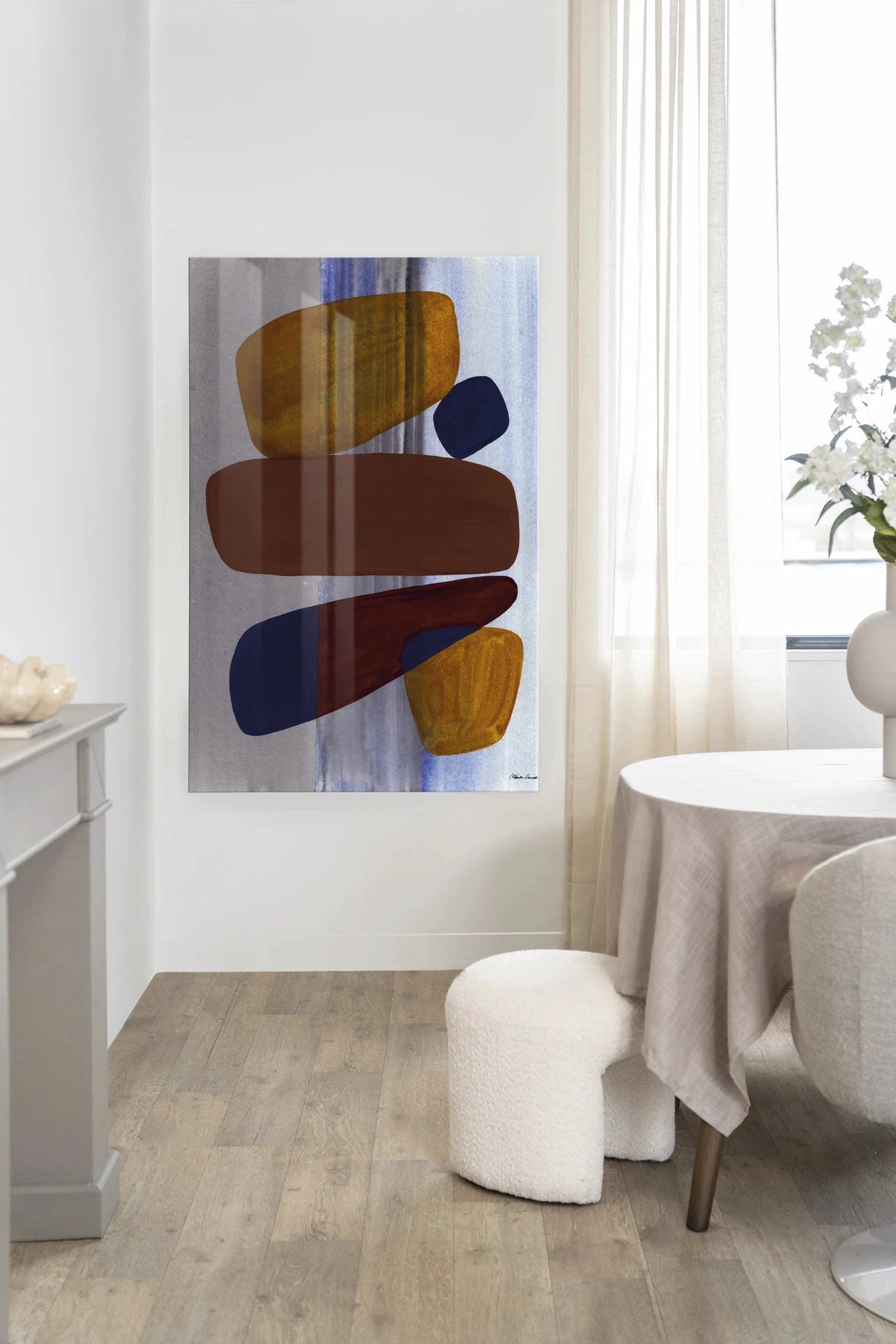 Bicks - Moderne Wanddecoratie | Artprint, Glass Art, Wandkleed by Urban Cotton
