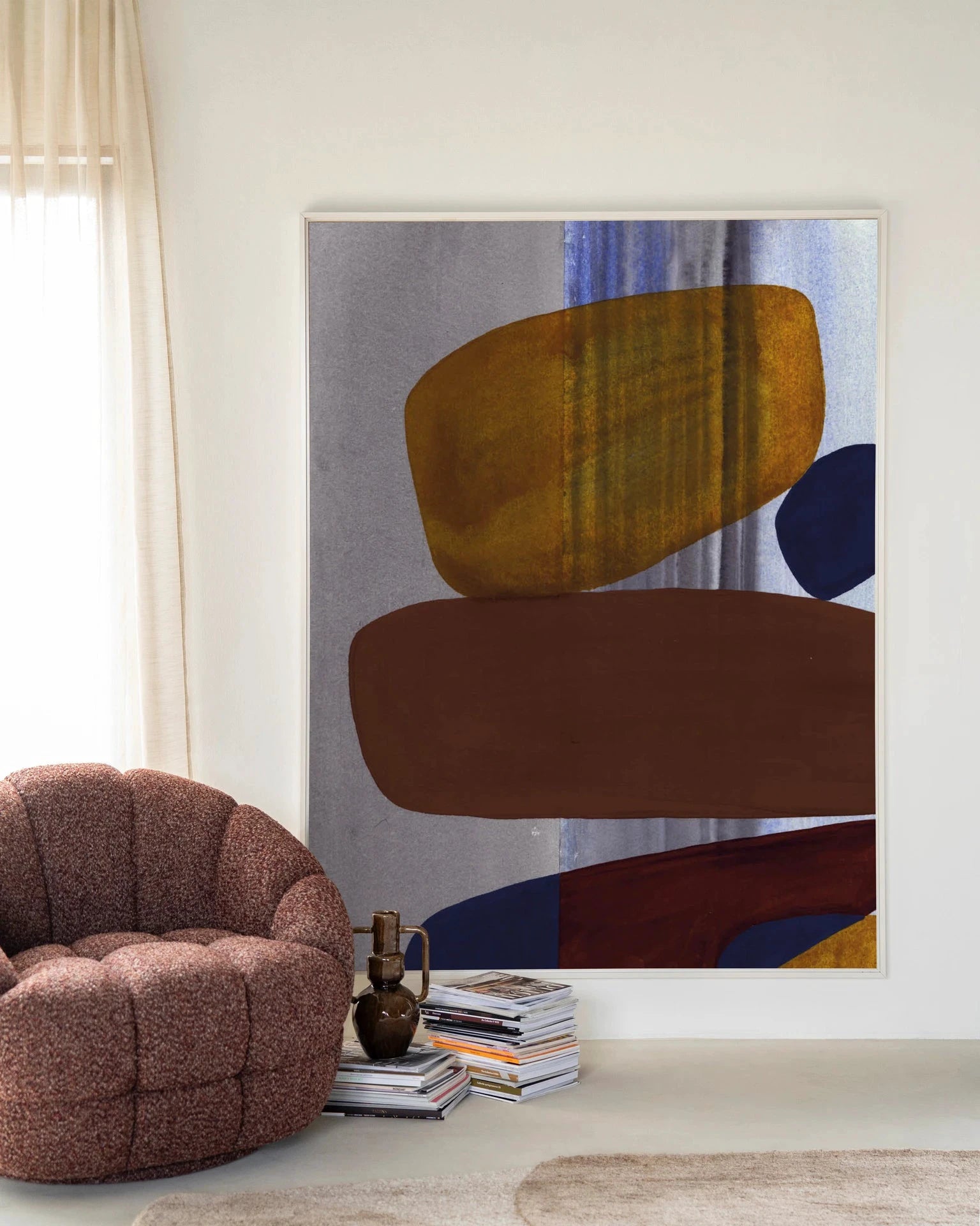 Bicks - Moderne Wanddecoratie | Artprint, Glass Art, Wandkleed by Urban Cotton
