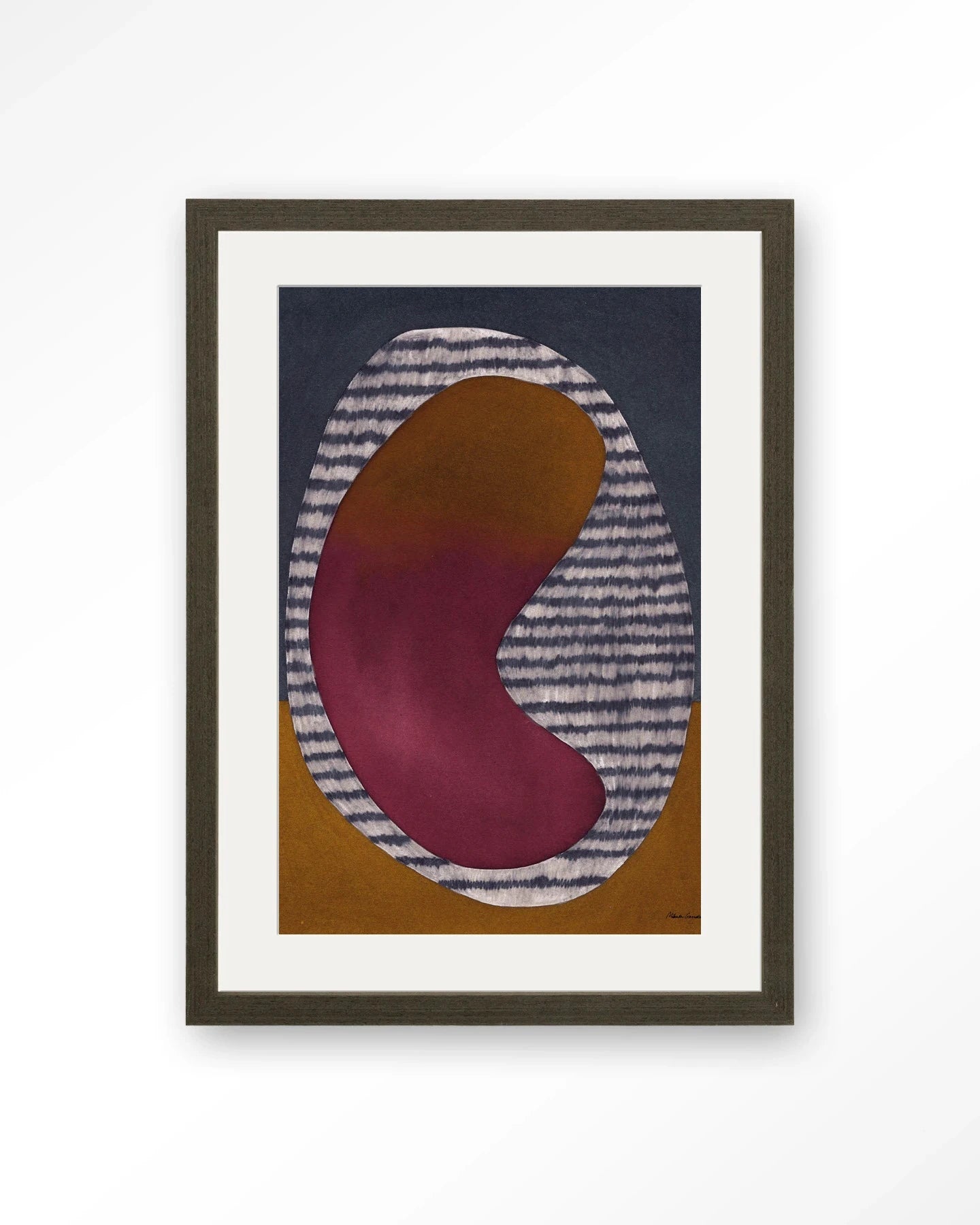 Horizontal Oval - Moderne Wanddecoratie | Artprint, Glass Art, Wandkleed by Urban Cotton