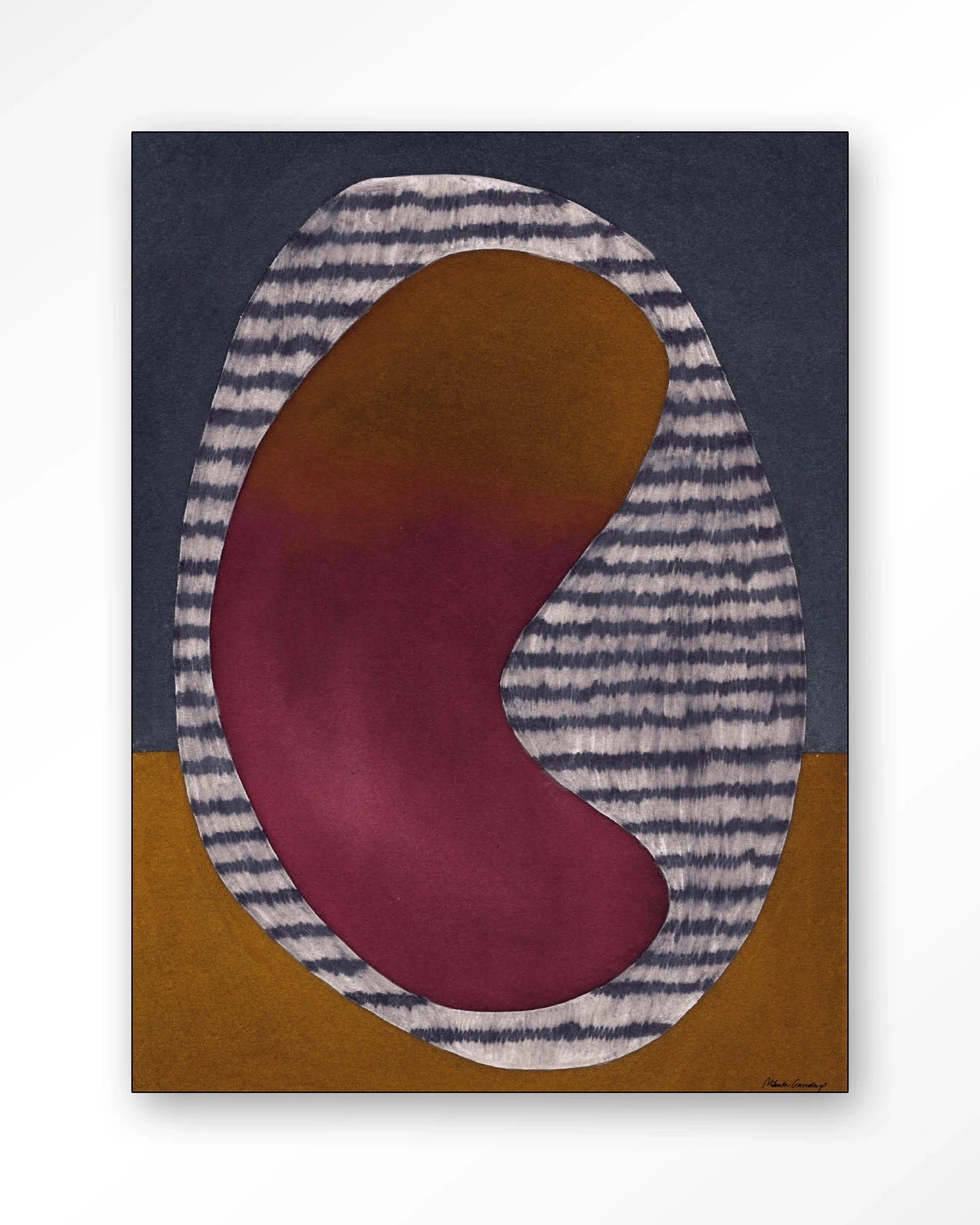 Horizontal Oval - Moderne Wanddecoratie | Artprint, Glass Art, Wandkleed by Urban Cotton