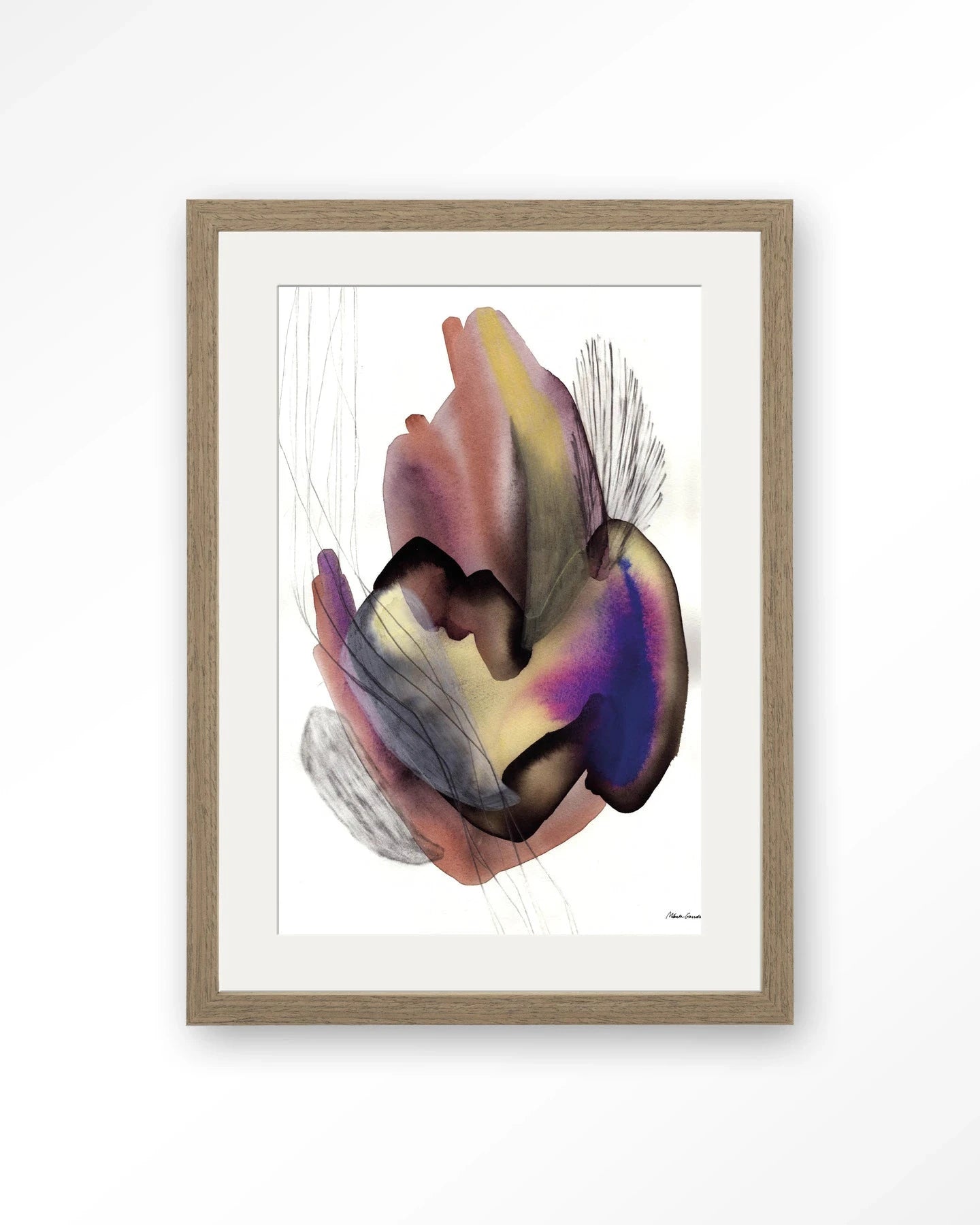 Oyster - Moderne Wanddecoratie | Artprint, Glass Art, Wandkleed by Urban Cotton