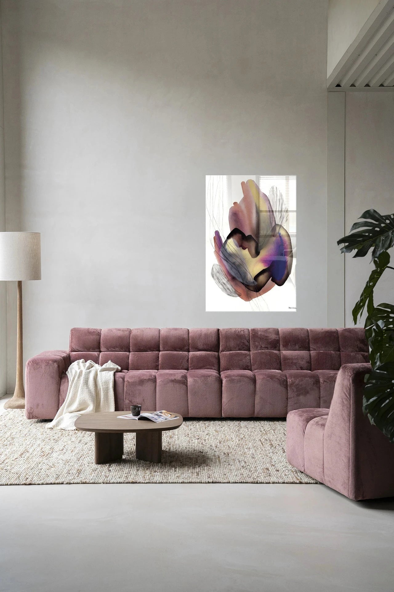 Oyster - Moderne Wanddecoratie | Artprint, Glass Art, Wandkleed by Urban Cotton