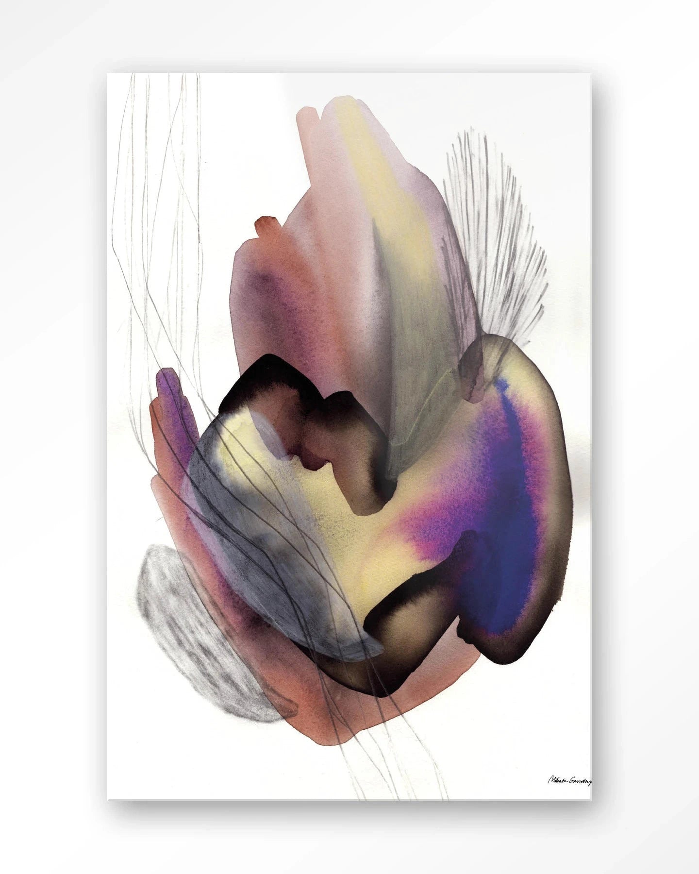 Oyster - Moderne Wanddecoratie | Artprint, Glass Art, Wandkleed by Urban Cotton