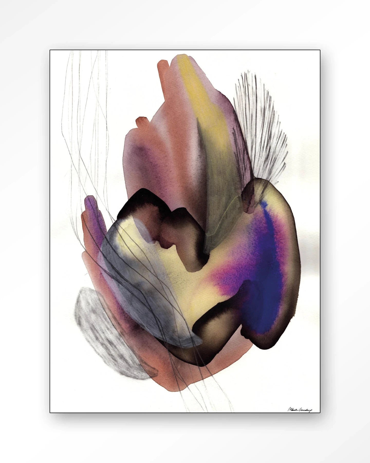 Oyster - Moderne Wanddecoratie | Artprint, Glass Art, Wandkleed by Urban Cotton