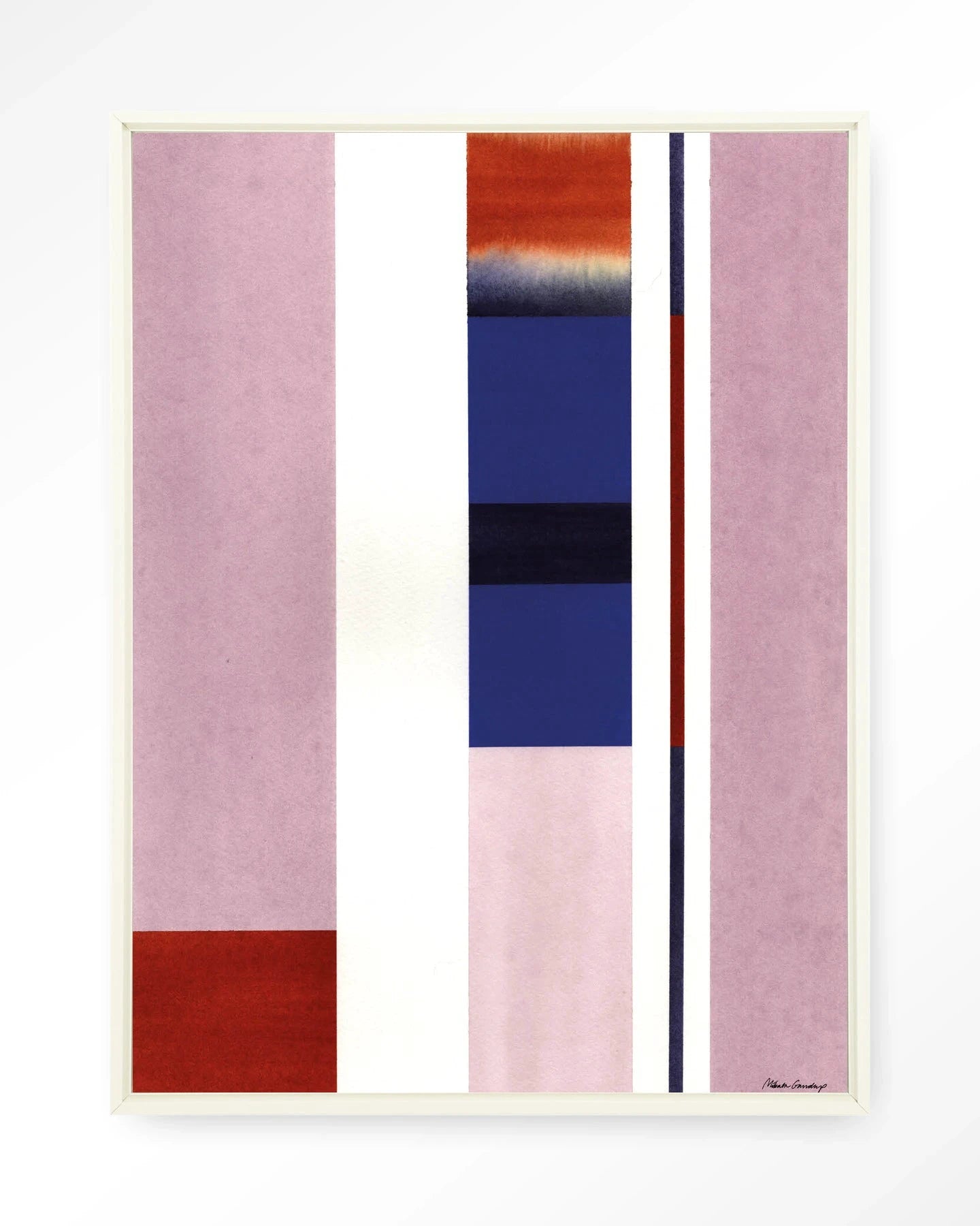 Vertical Lilac - Moderne Wanddecoratie | Artprint, Glass Art, Wandkleed by Urban Cotton