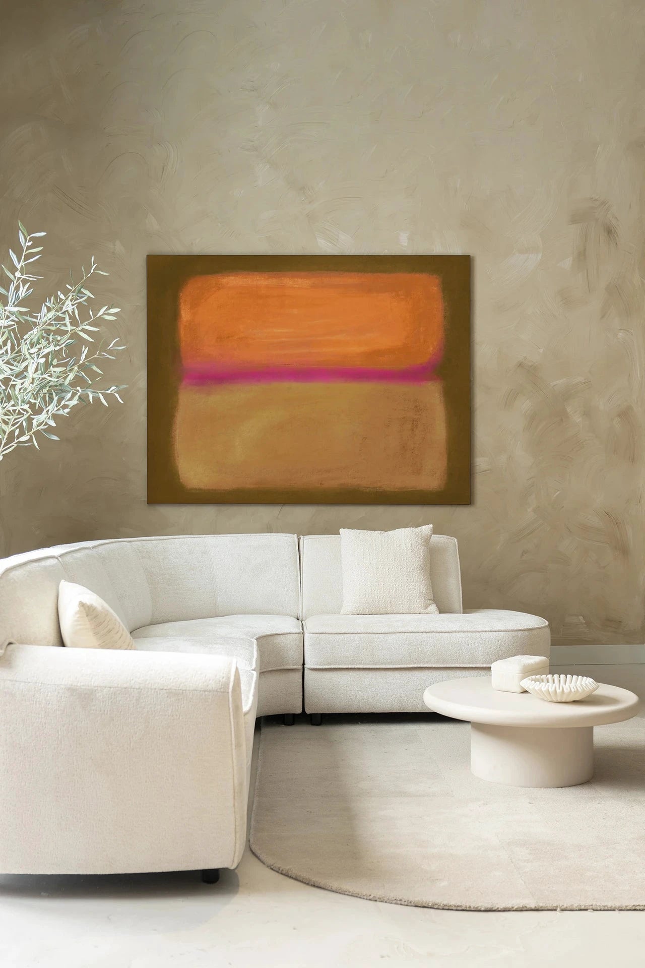 Infinity - Moderne Wanddecoratie | Artprint, Glass Art, Wandkleed by Urban Cotton